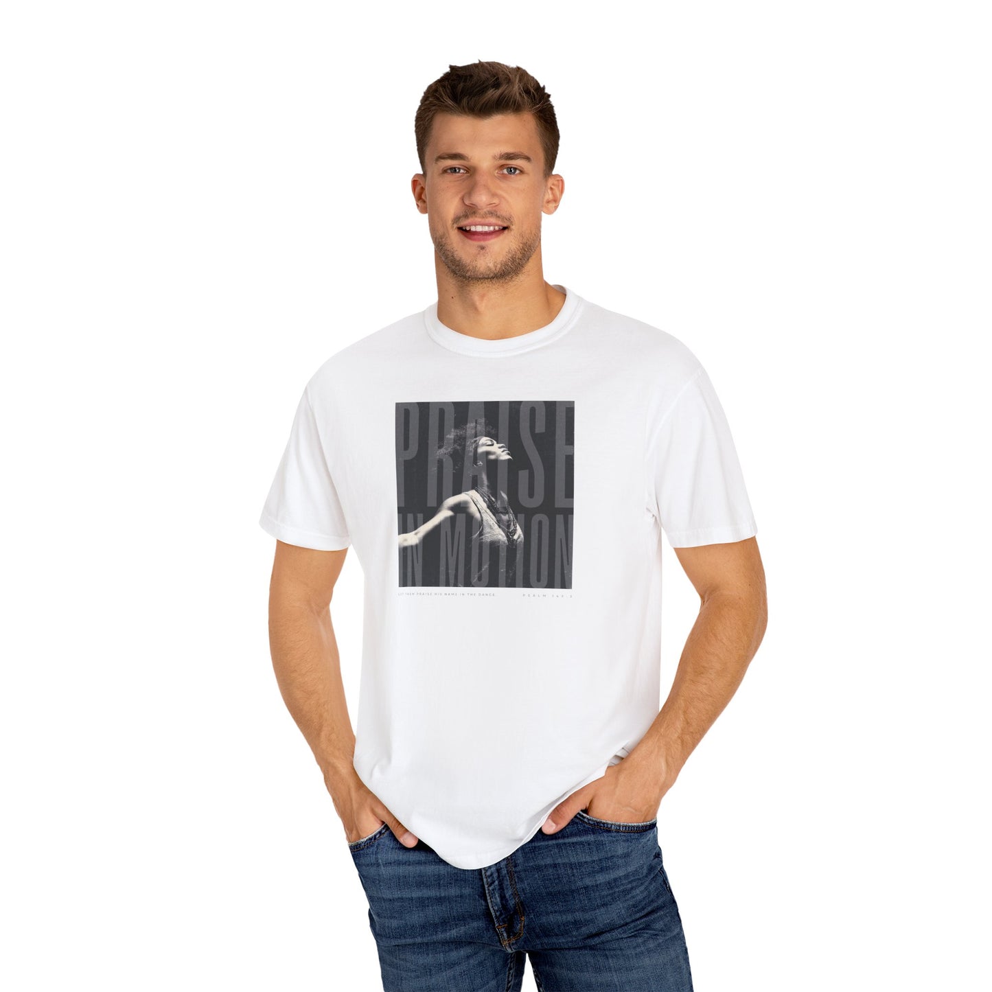 Praise in Motion Classic Tee – Psalm 149:3 Faith in Movement