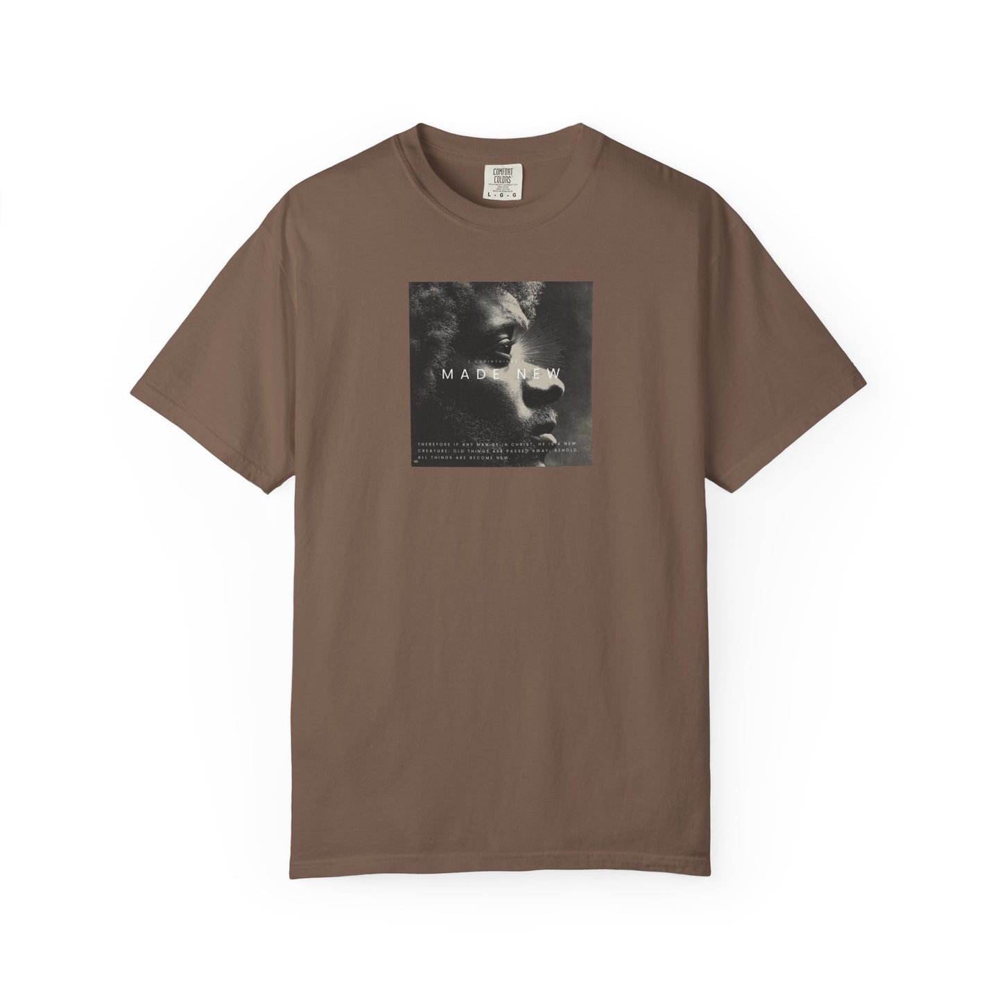 Made New Tee – 2 Corinthians 5:17 Christian Renewal T-Shirt