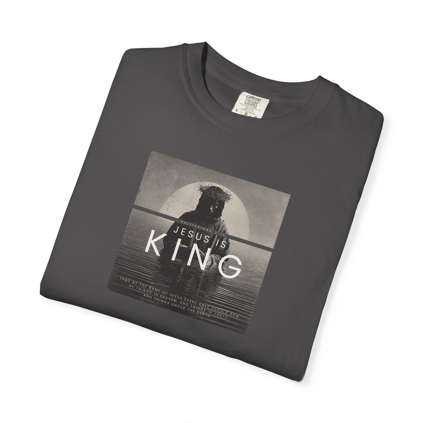 Jesus Is King Tee – Faith-Filled Design with Timeless Style