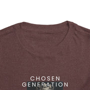 Chosen Generation Toddler Tee – 1 Peter 2:9 Christian Shirt