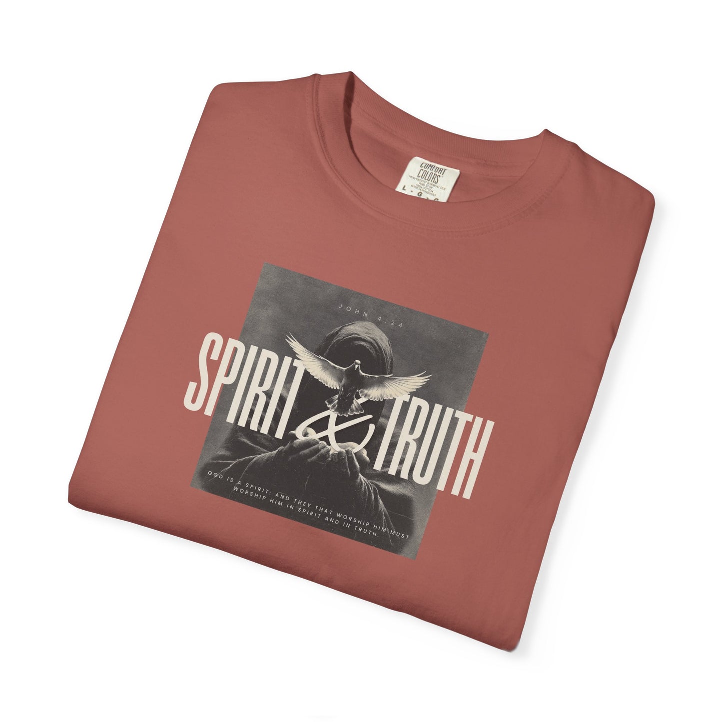 Spirit & Truth Tee – John 4:24 Christian Shirt