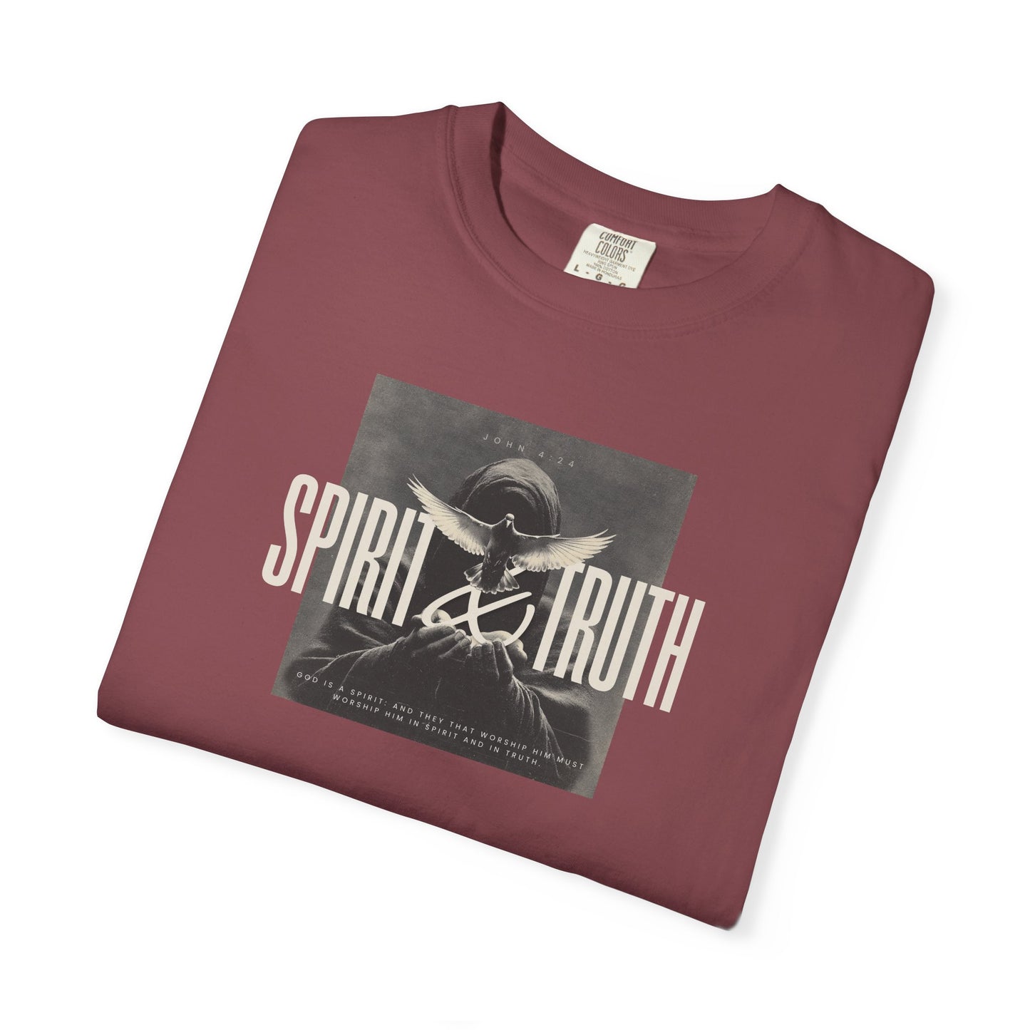 Spirit & Truth Tee – John 4:24 Christian Shirt