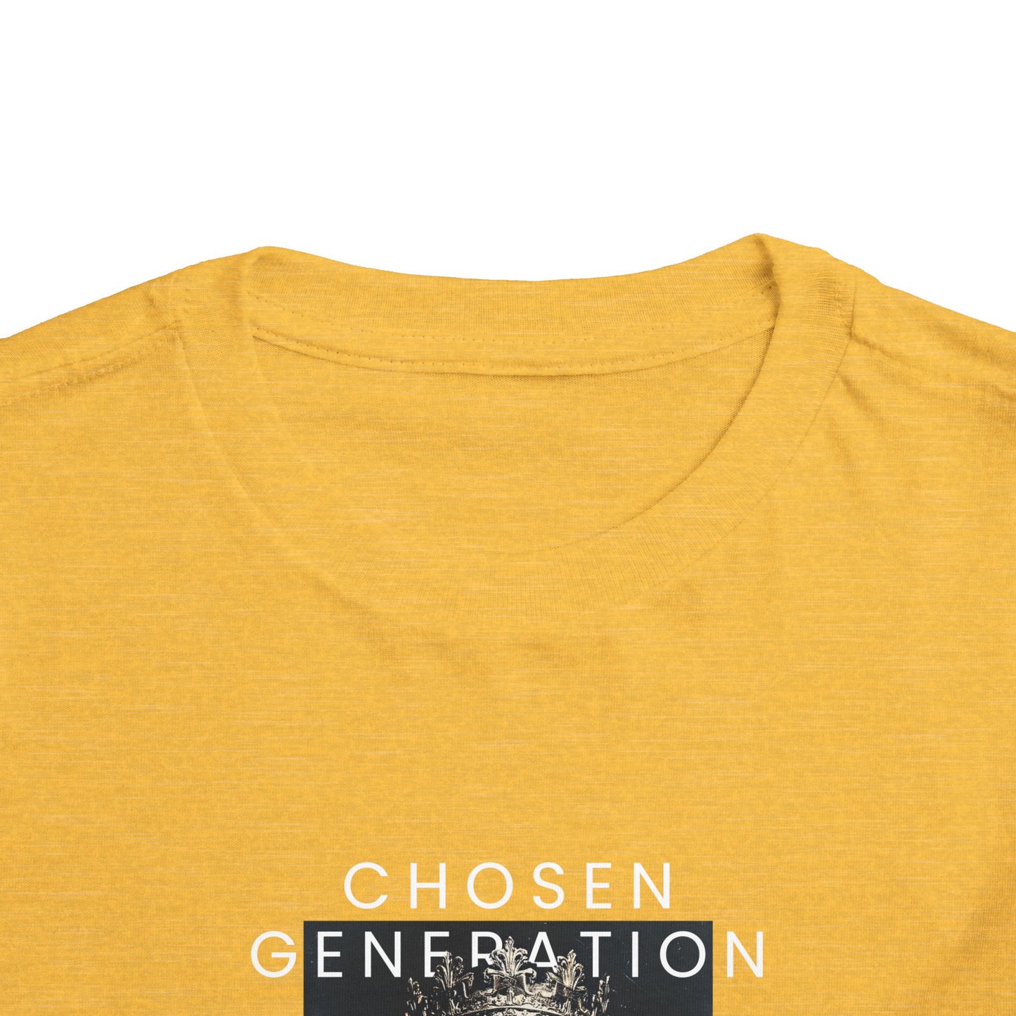 Chosen Generation Toddler Tee – 1 Peter 2:9 Christian Shirt    Asphalt / 2T-Black / 2T-Navy / 2T-Pink / 2T-Dark Heather Grey / 2T 