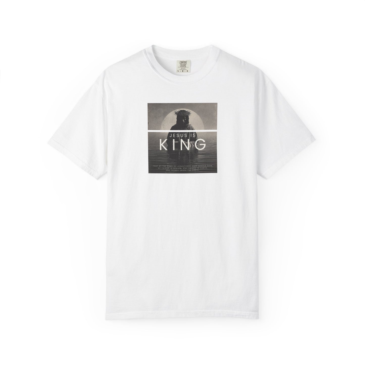 Jesus Is King Tee – Faith-Filled Design with Timeless Style