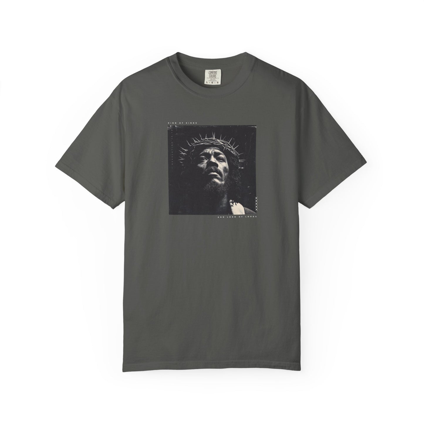 King of Kings T-Shirt – Minimalist Black Jesus Streetwear