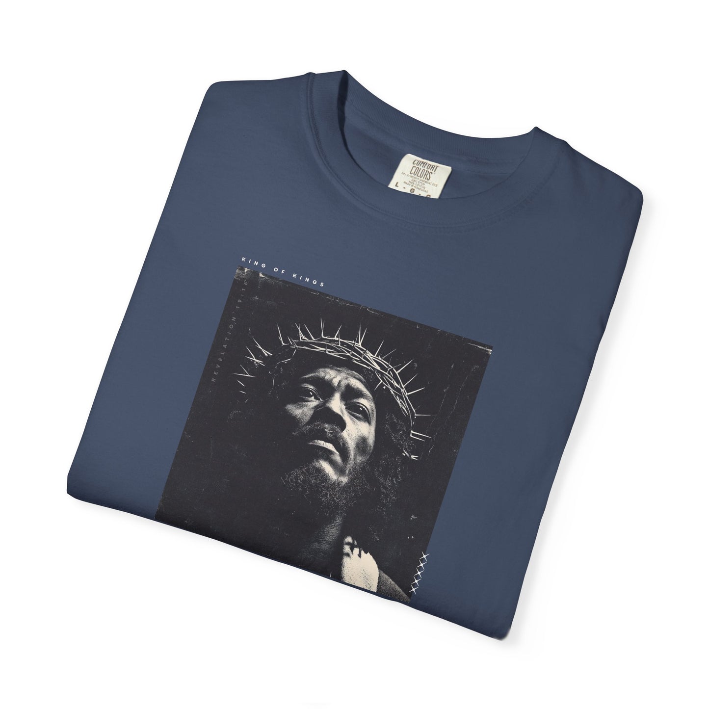 King of Kings T-Shirt – Minimalist Black Jesus Streetwear