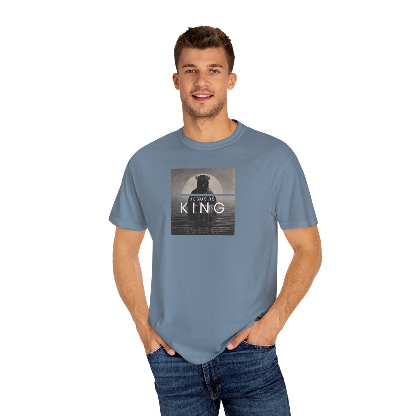 Jesus Is King Tee – Faith-Filled Design with Timeless Style