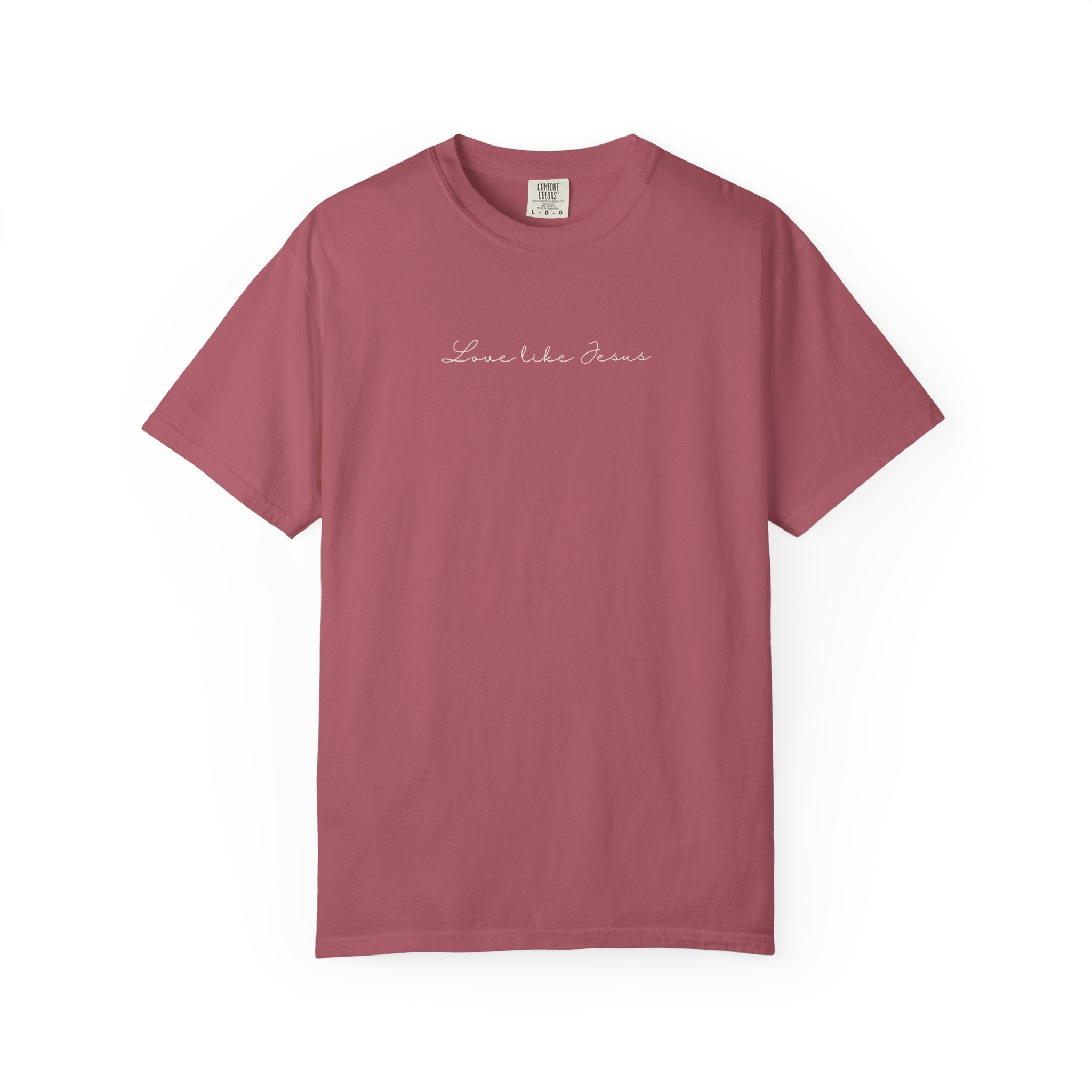 Love of Jesus | Comfort Colors® Protected Christian Streetwear T-Shirt | Faith Tee | Guardian Angels Christian Gift | Christian Apparel