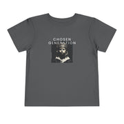 Chosen Generation Toddler Tee – 1 Peter 2:9 Christian Shirt    Asphalt / 2T-Black / 2T-Navy / 2T-Pink / 2T-Dark Heather Grey / 2T 