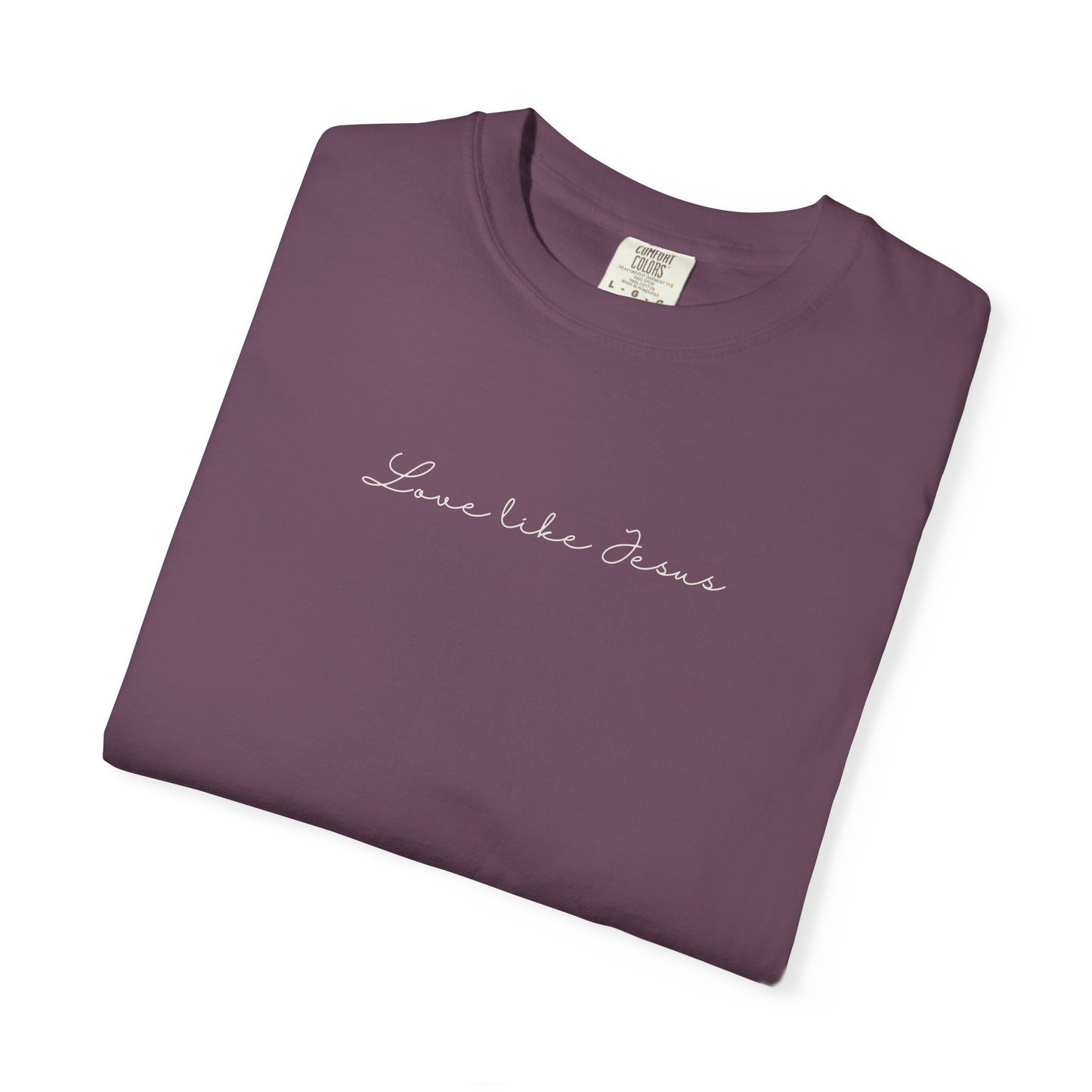 Love of Jesus | Comfort Colors® Protected Christian Streetwear T-Shirt | Faith Tee | Guardian Angels Christian Gift | Christian Apparel