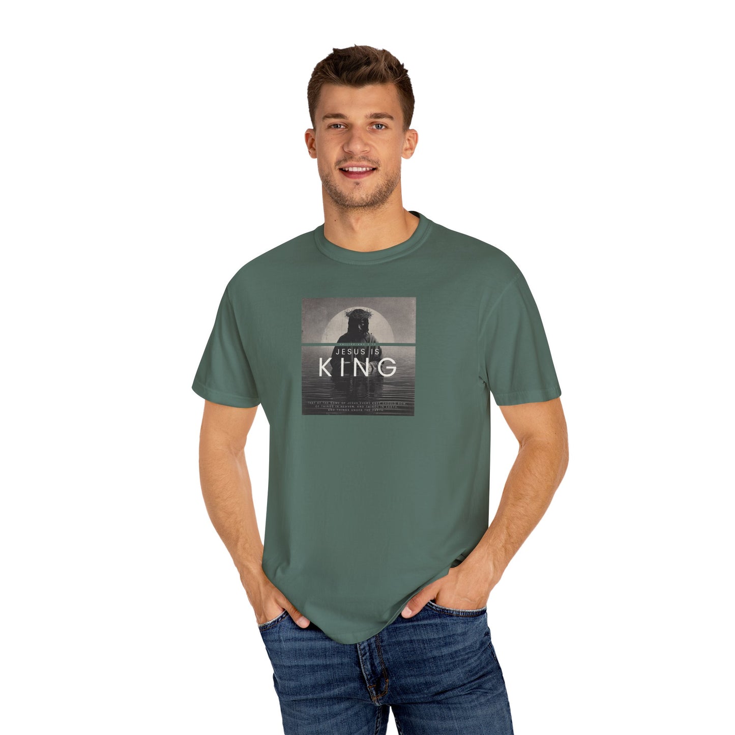 Jesus Is King Tee – Faith-Filled Design with Timeless Style