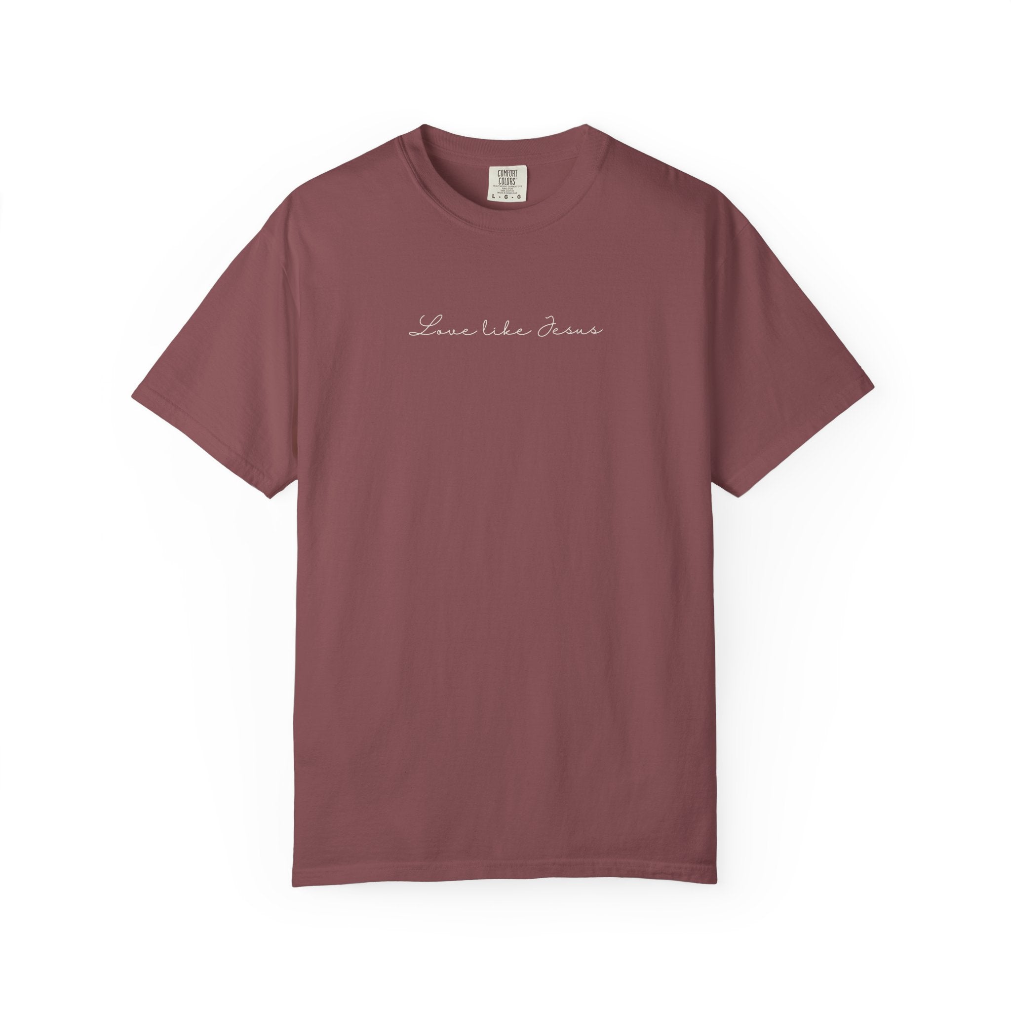 Love of Jesus | Comfort Colors® Protected Christian Streetwear T-Shirt | Faith Tee | Guardian Angels Christian Gift | Christian Apparel