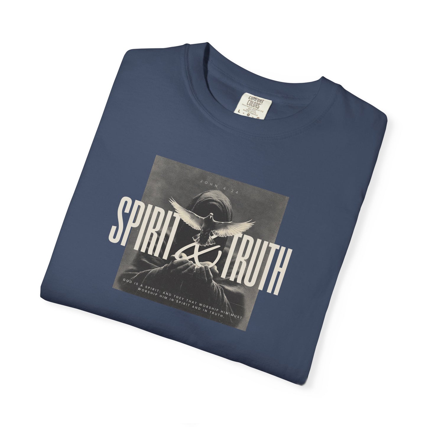 Spirit & Truth Tee – John 4:24 Christian Shirt