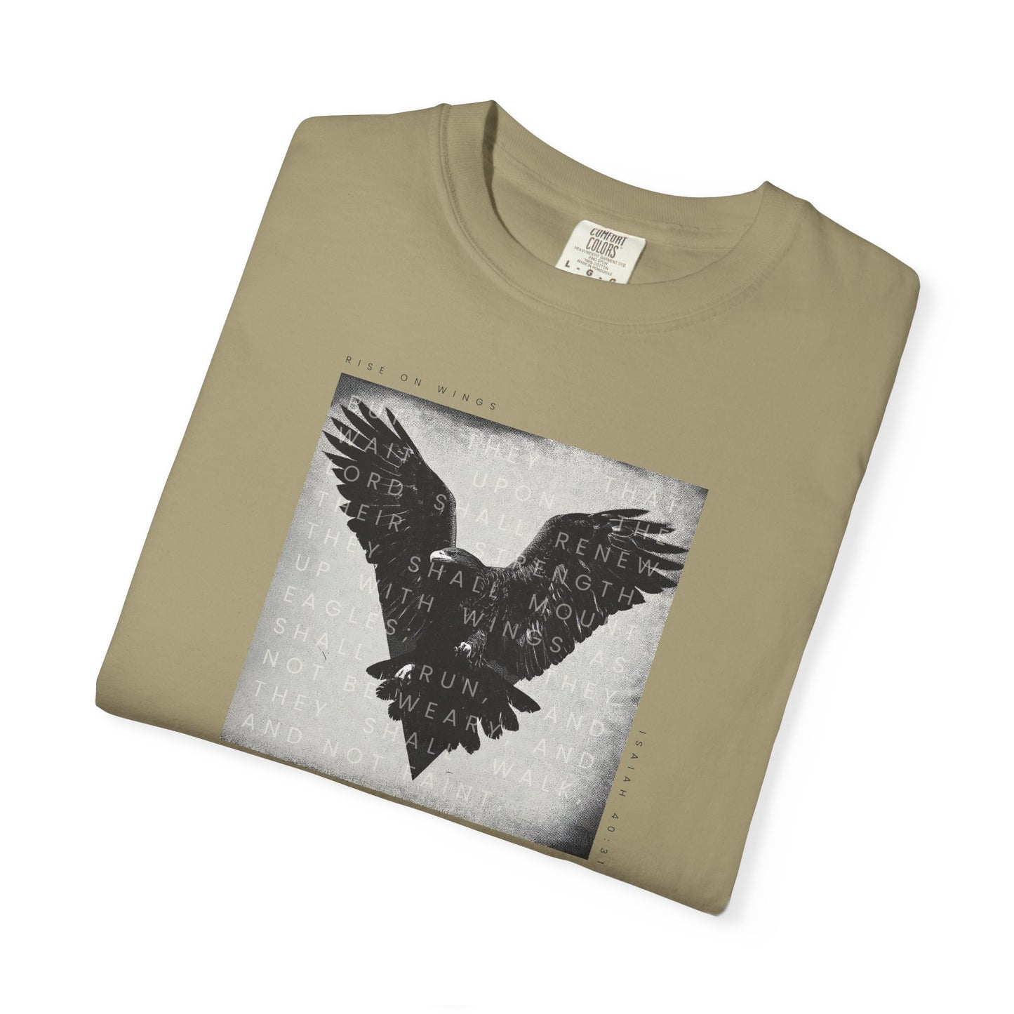 Renewed Strength Tee – Inspired by Isaiah 40:31    White / S-Berry / S-Blue Spruce / S-Brick / S-Graphite / S 