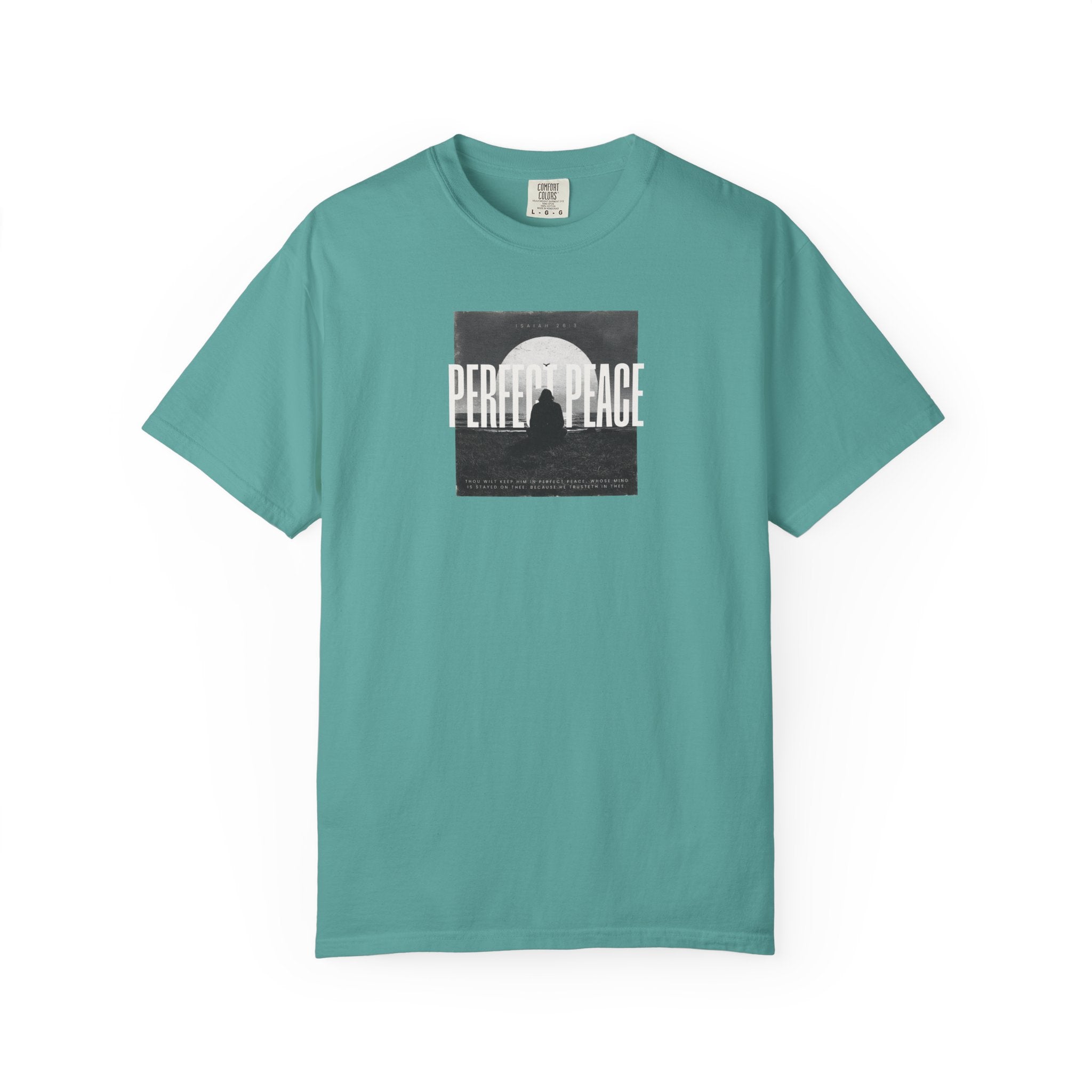 Perfect Peace Tee – Isaiah 26:3 Christian Shirt for Calm & Trust