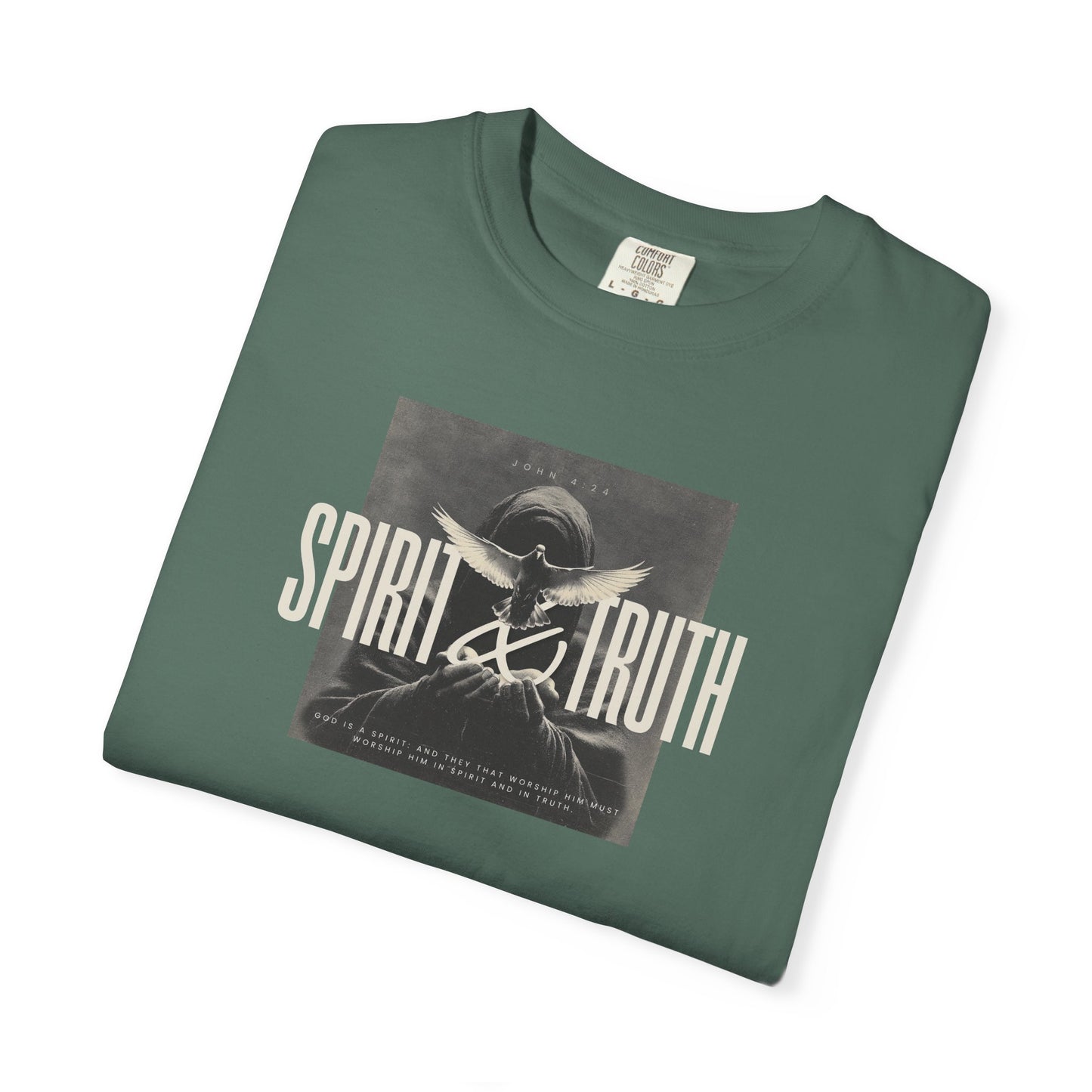 Spirit & Truth Tee – John 4:24 Christian Shirt
