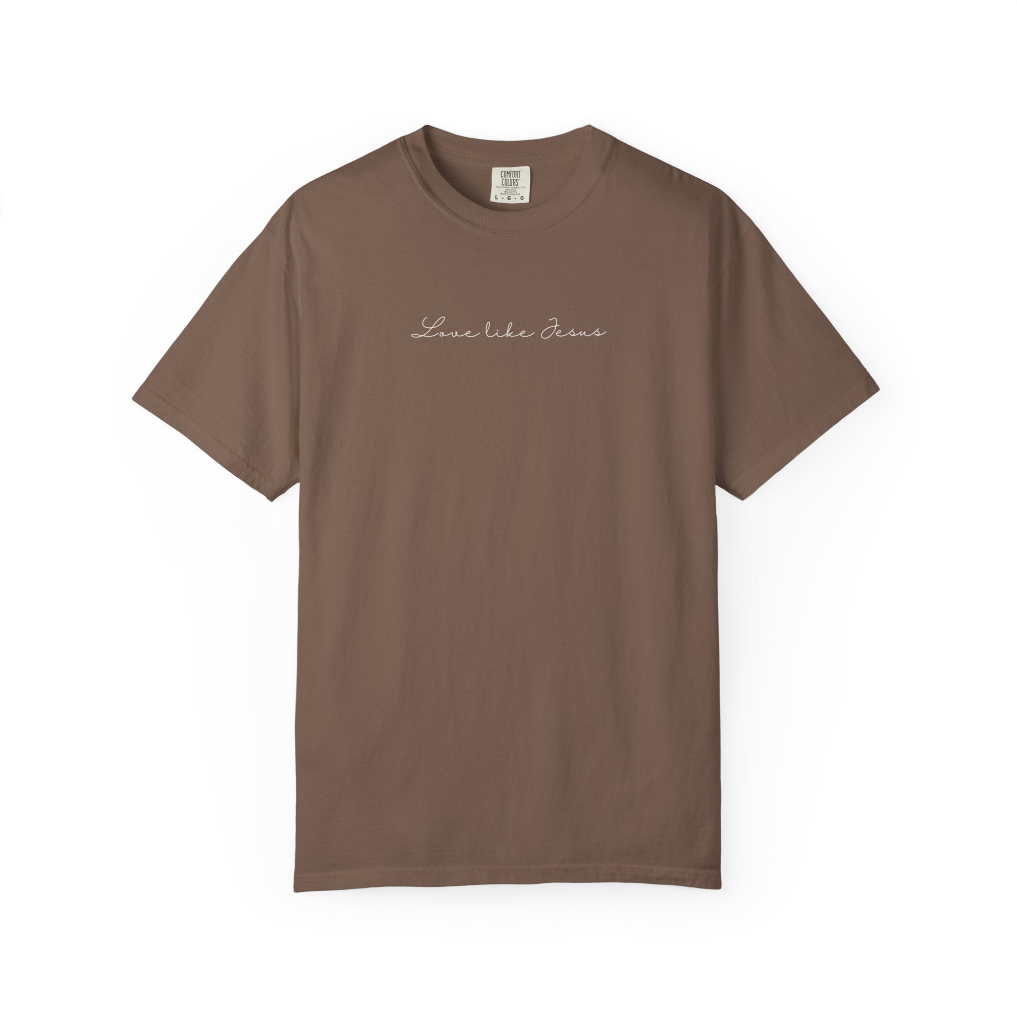 Love of Jesus | Comfort Colors® Protected Christian Streetwear T-Shirt | Faith Tee | Guardian Angels Christian Gift | Christian Apparel