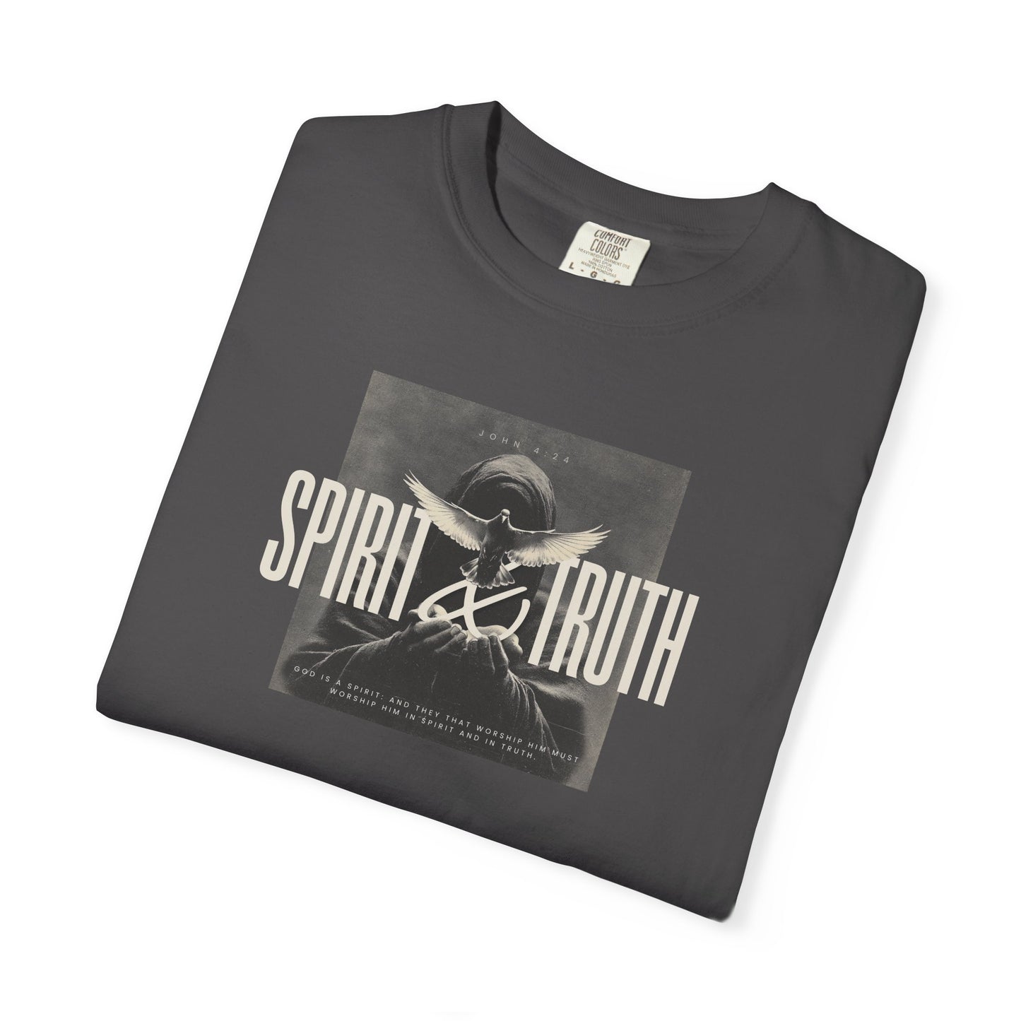 Spirit & Truth Tee – John 4:24 Christian Shirt
