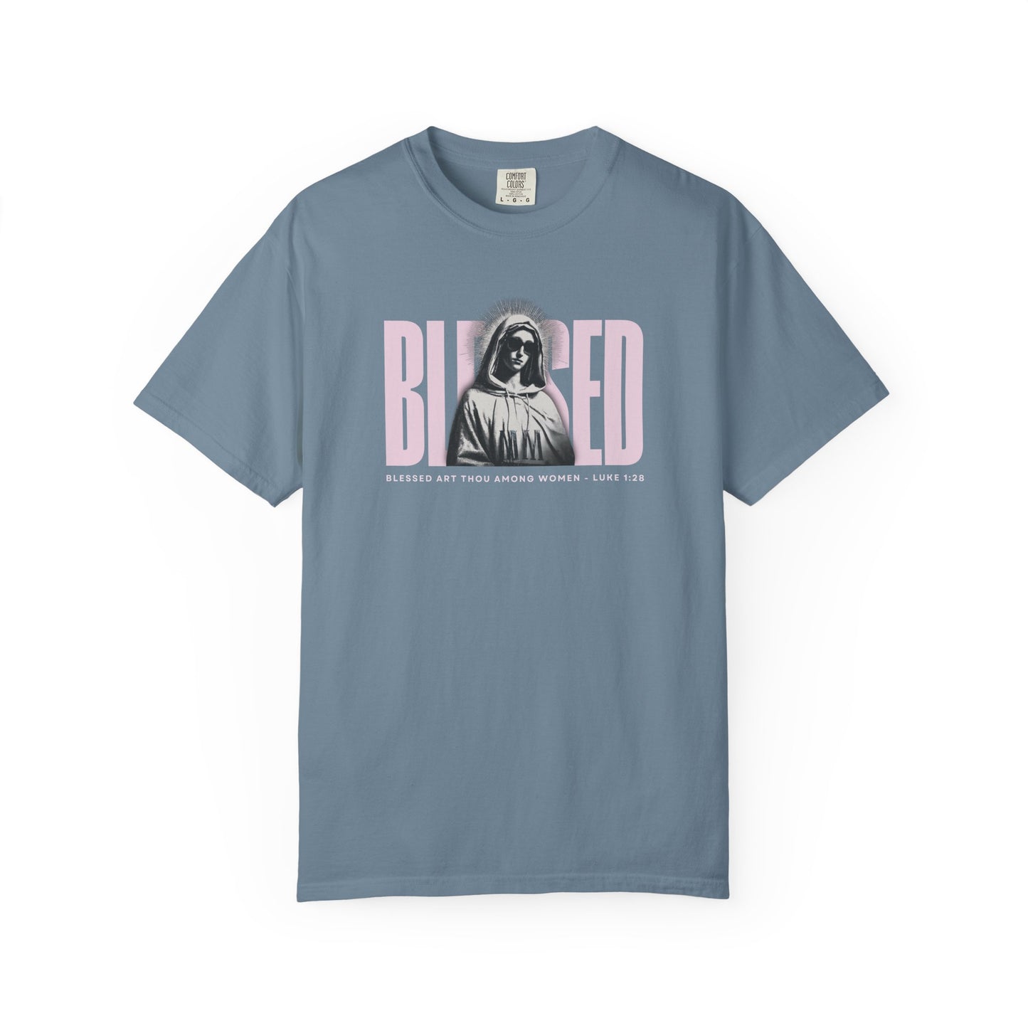 Blessed - Mother Mary T-Shirt For Woman
