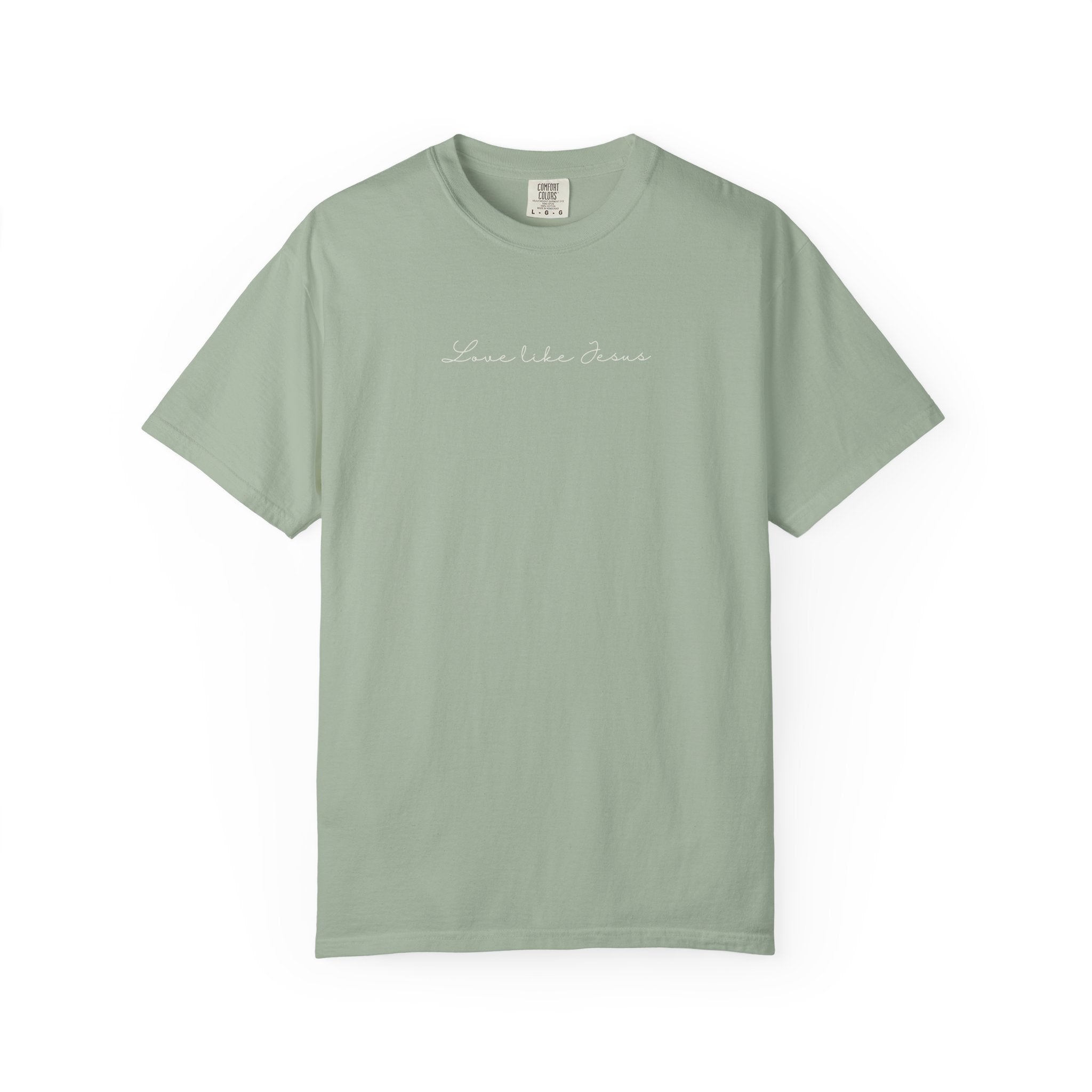 Love of Jesus | Comfort Colors® Protected Christian Streetwear T-Shirt | Faith Tee | Guardian Angels Christian Gift | Christian Apparel