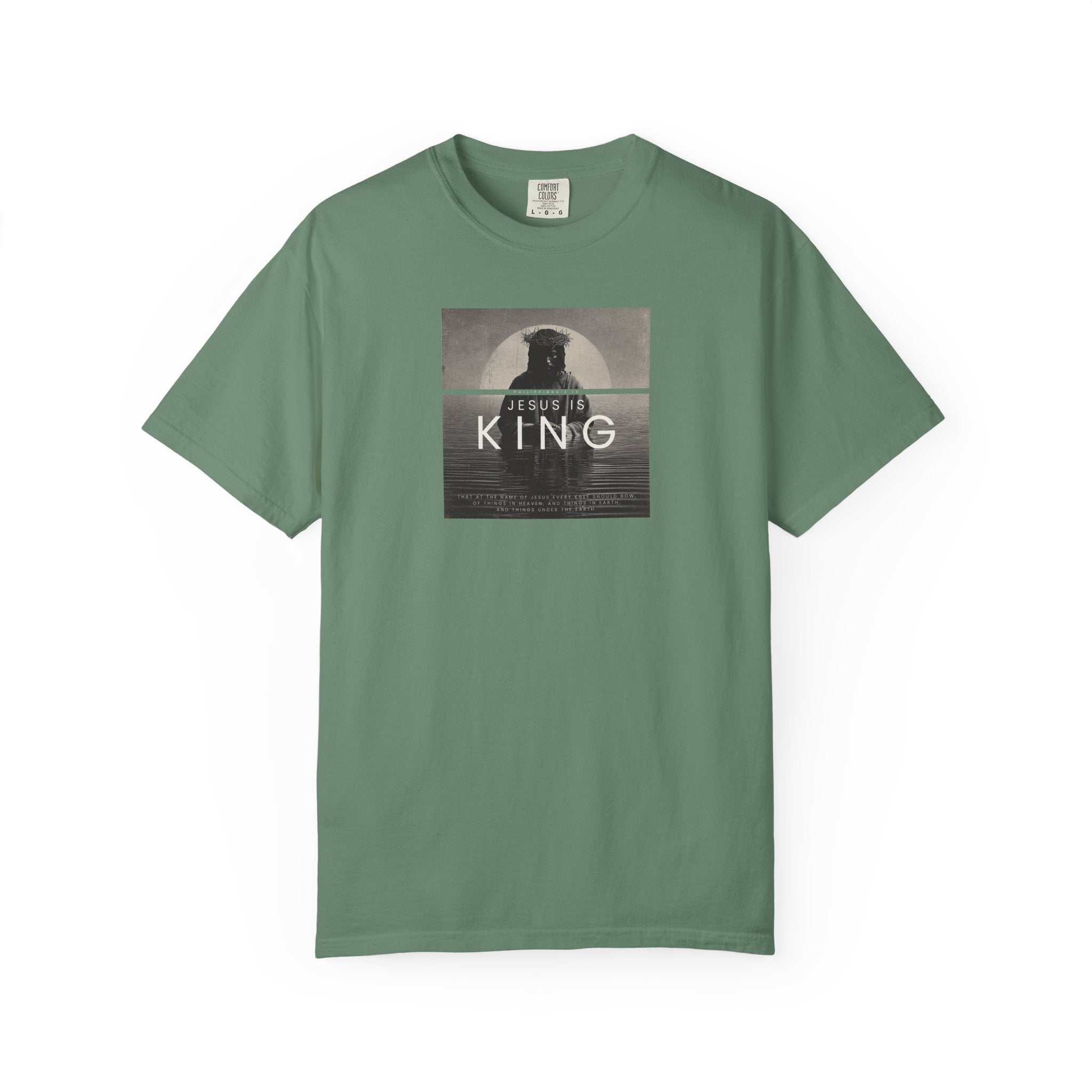 Jesus Is King Tee – Faith-Filled Design with Timeless Style