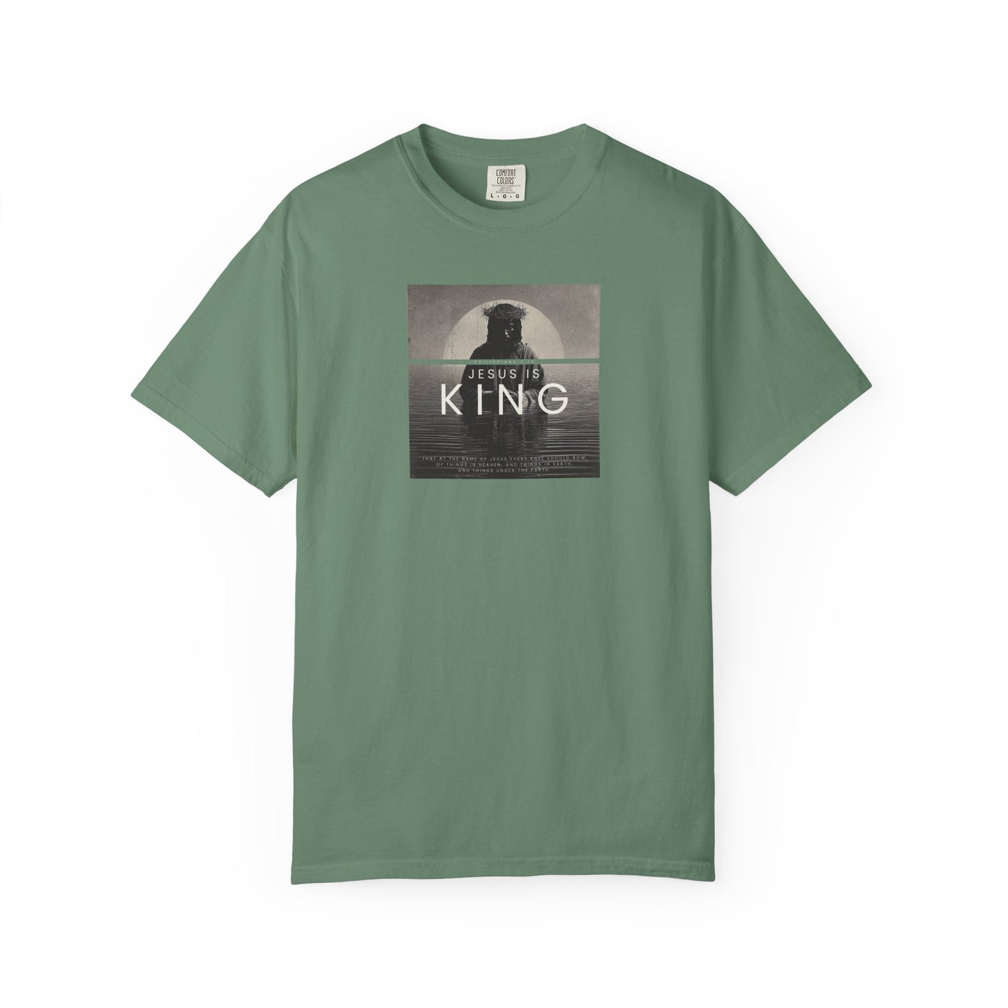 Jesus Is King Tee – Faith-Filled Design with Timeless Style