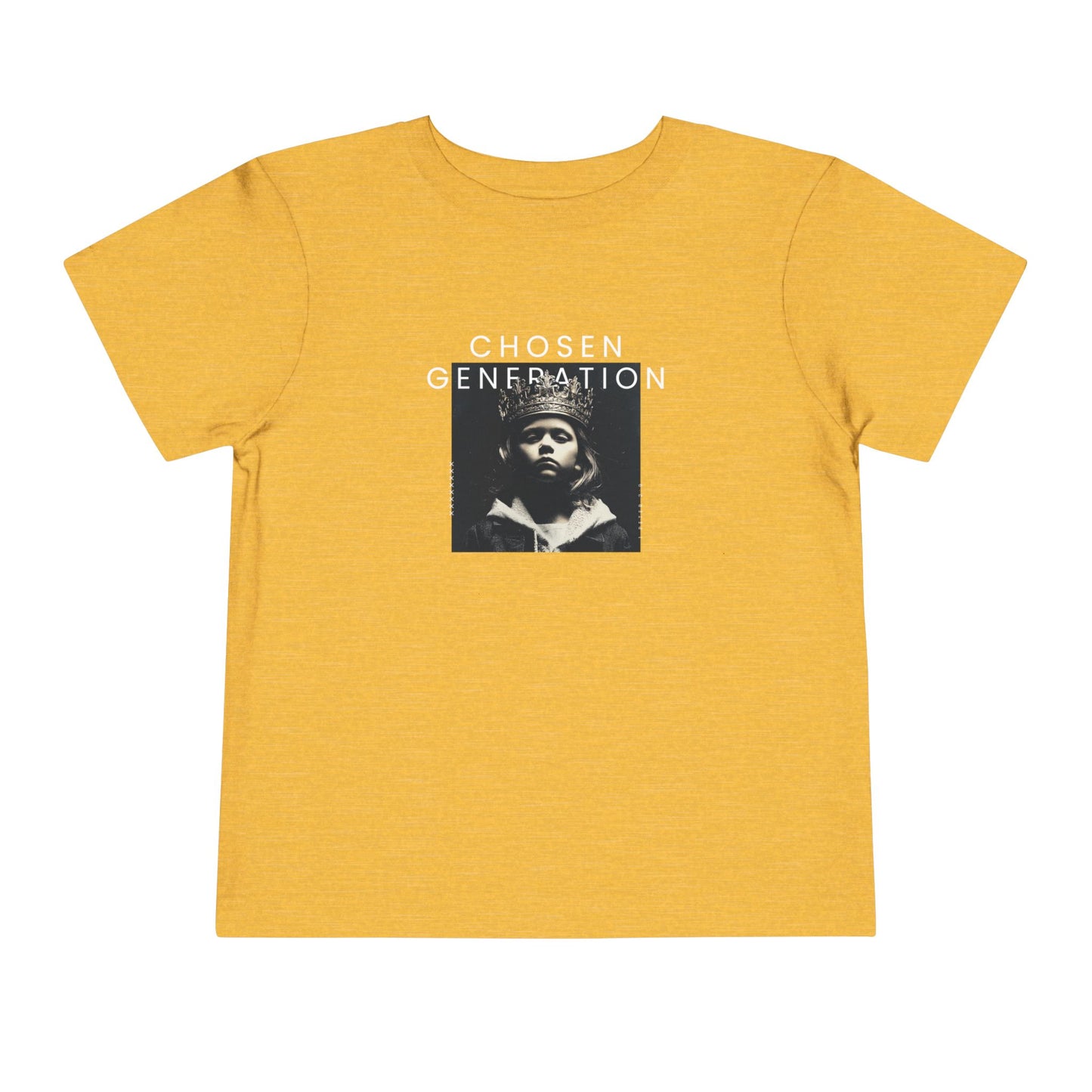 Chosen Generation Toddler Tee – 1 Peter 2:9 Christian Shirt    Asphalt / 2T-Black / 2T-Navy / 2T-Pink / 2T-Dark Heather Grey / 2T 