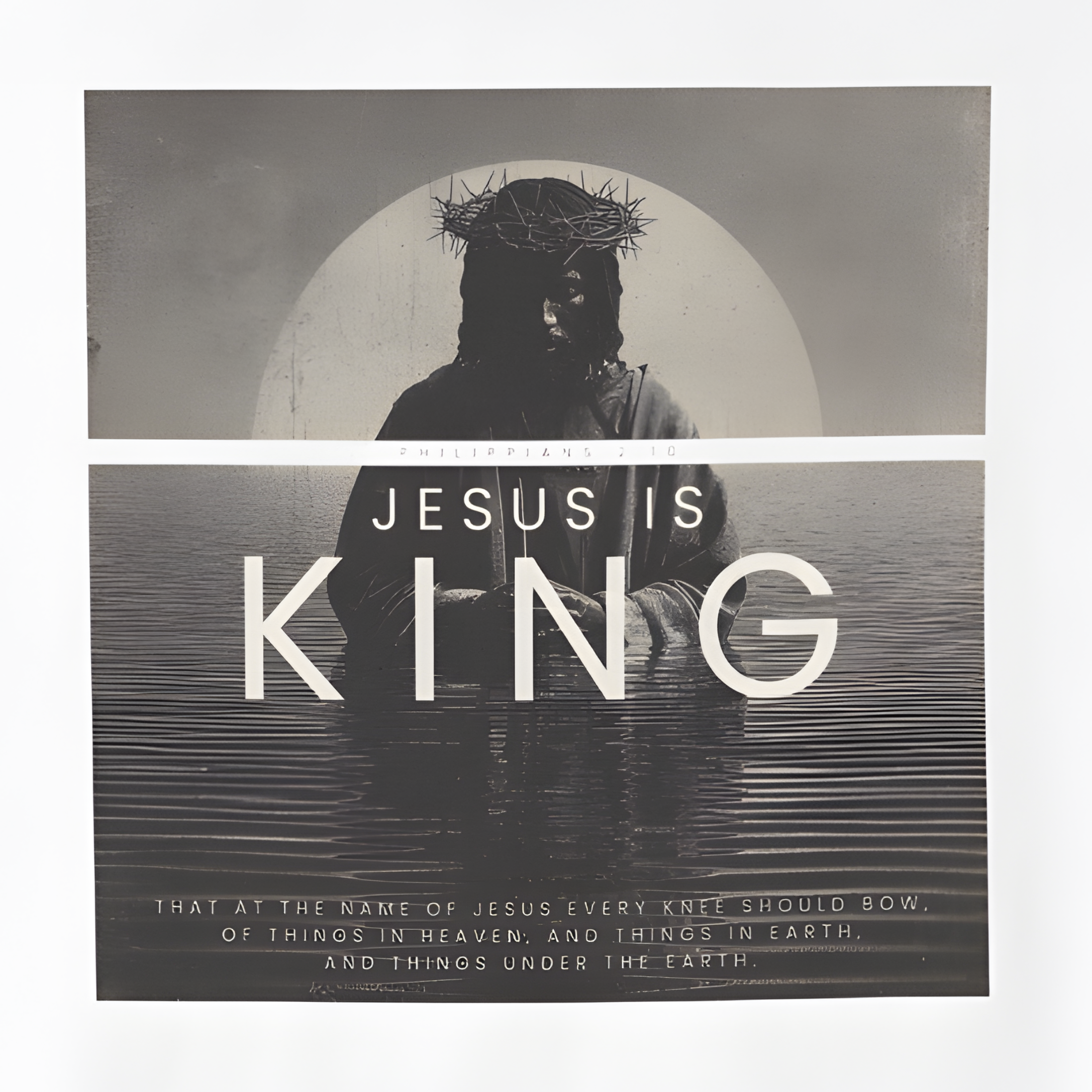 Jesus Is King Tee – Faith-Filled Design with Timeless Style
