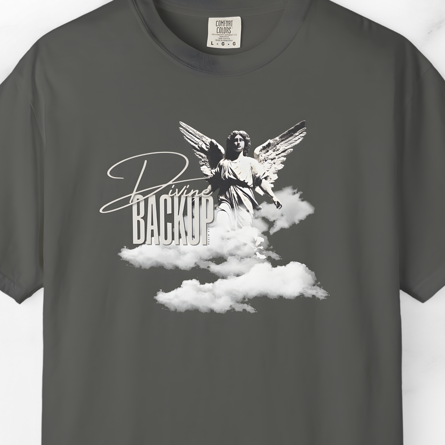 Divine Backup Psalm 91:11 T-Shirt