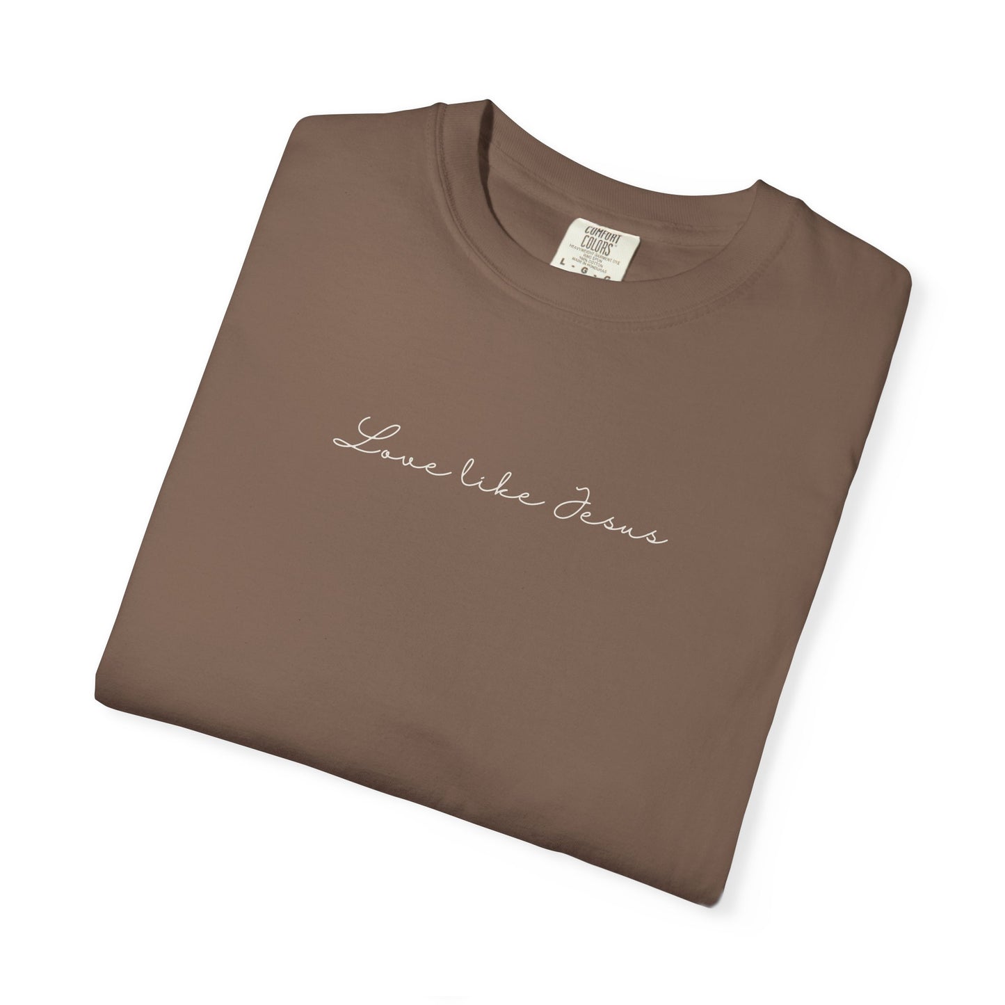 Love of Jesus | Comfort Colors® Protected Christian Streetwear T-Shirt | Faith Tee | Guardian Angels Christian Gift | Christian Apparel