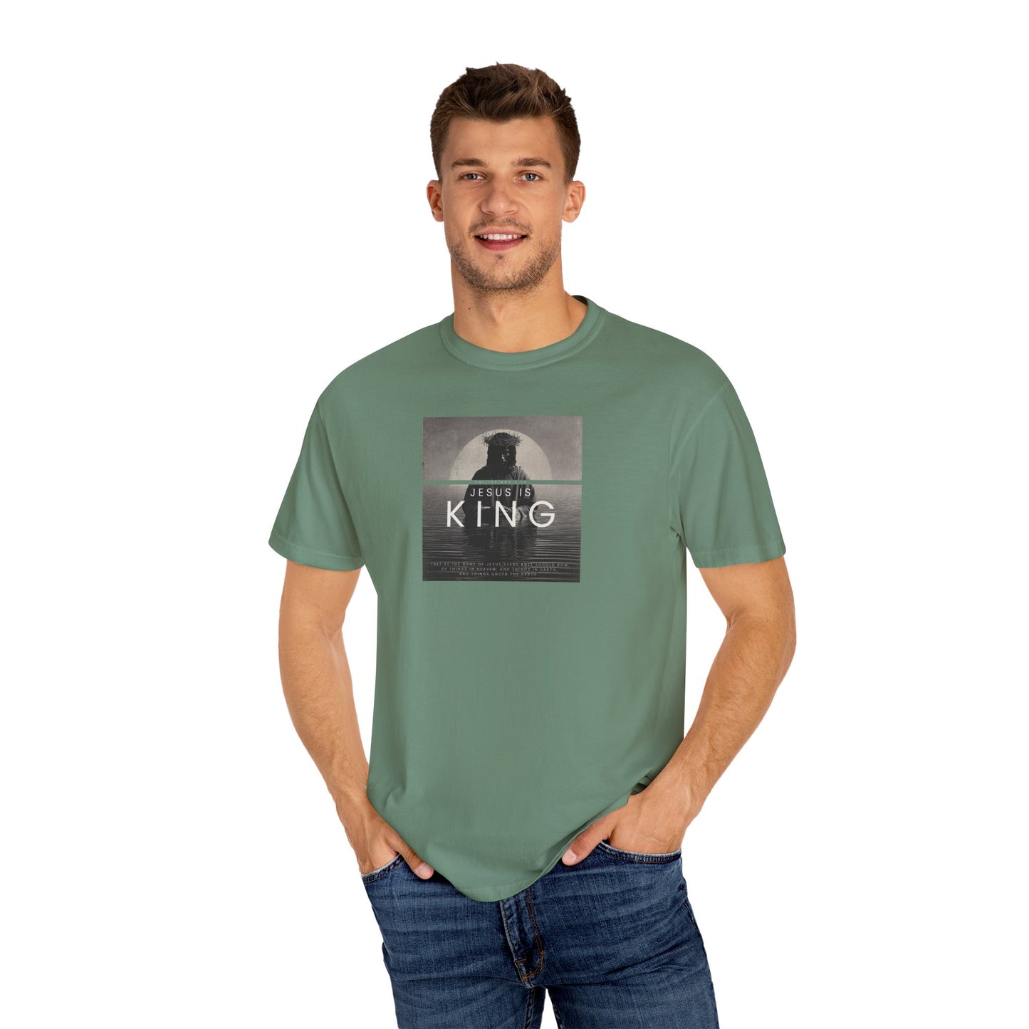 Jesus Is King Tee – Faith-Filled Design with Timeless Style