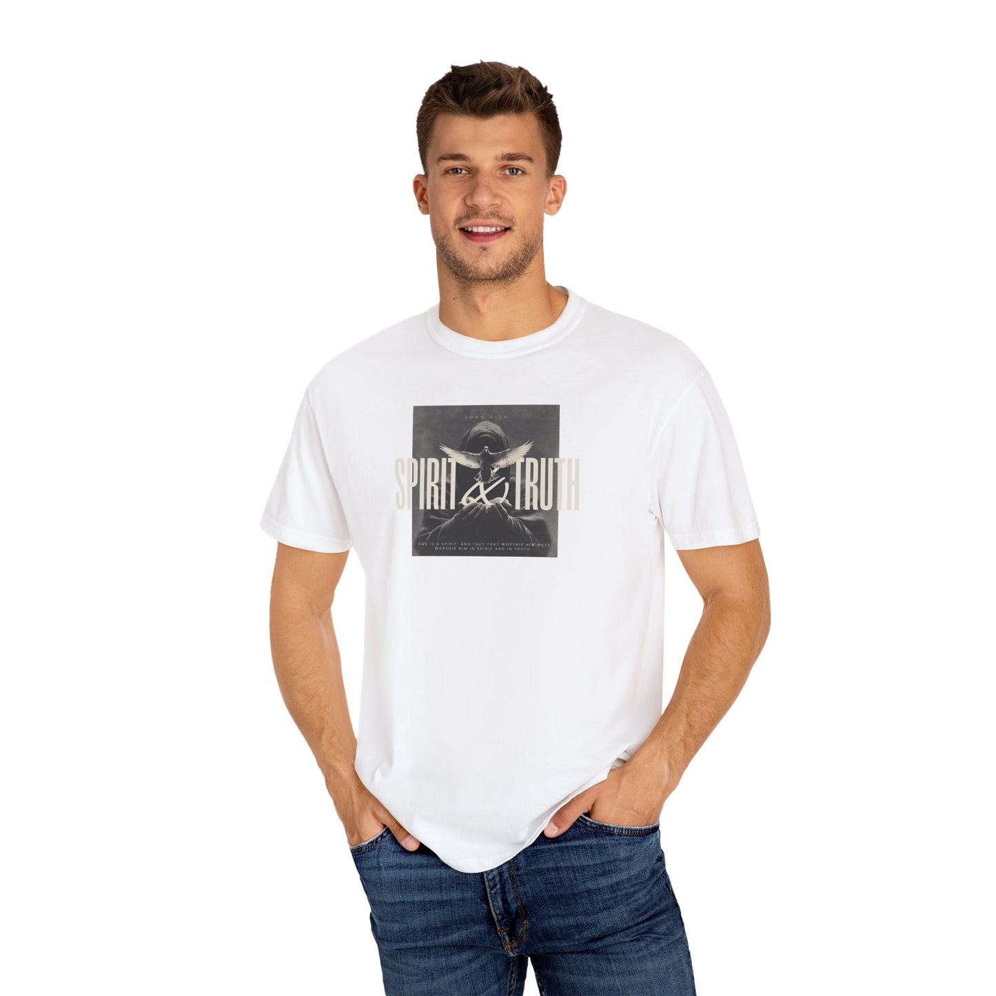 Spirit & Truth Tee – John 4:24 Christian Shirt