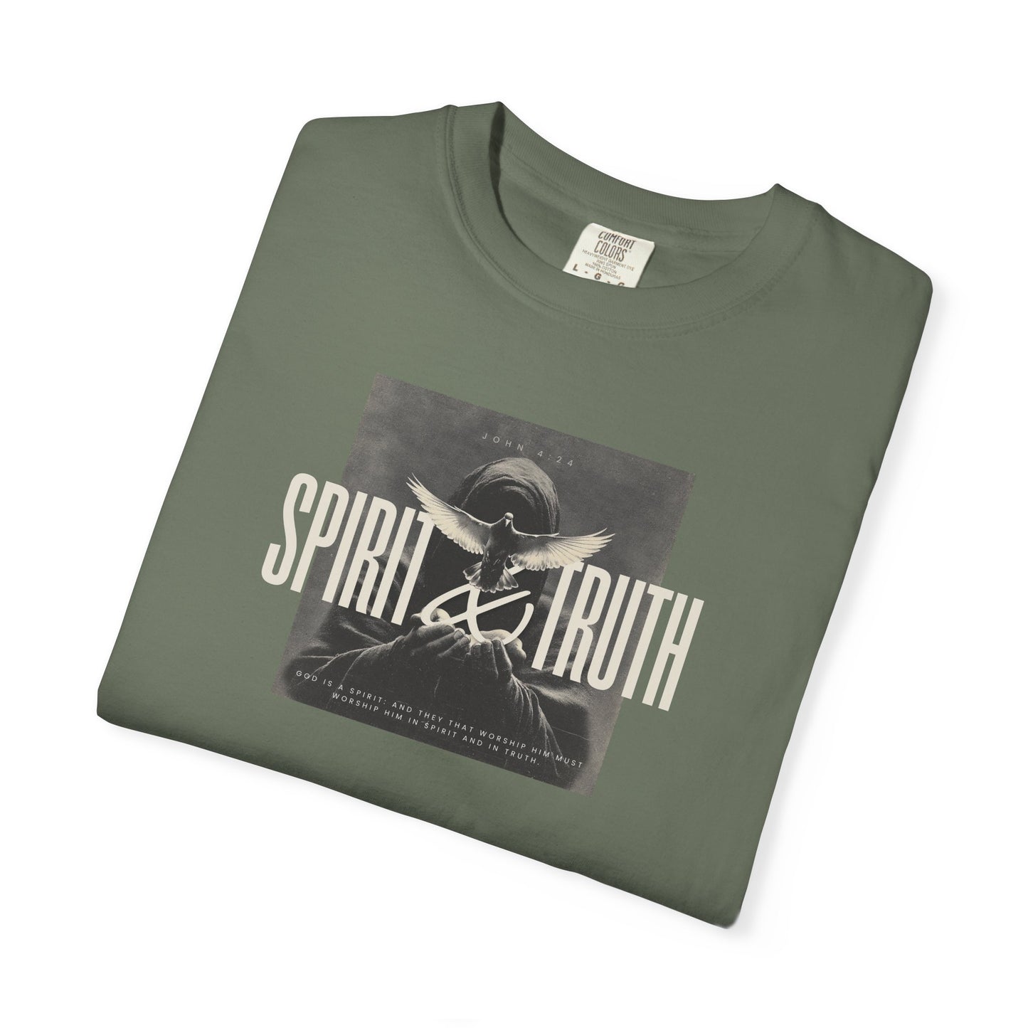 Spirit & Truth Tee – John 4:24 Christian Shirt