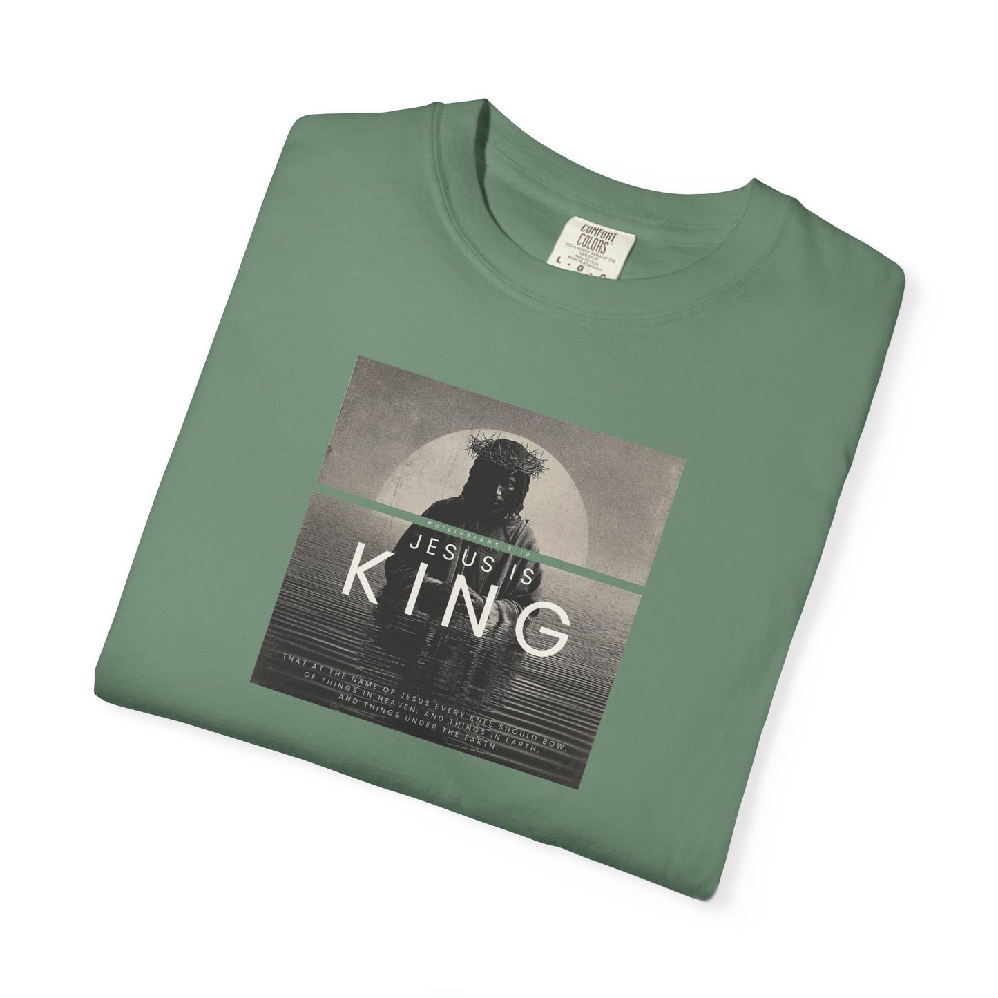 Jesus Is King Tee – Faith-Filled Design with Timeless Style