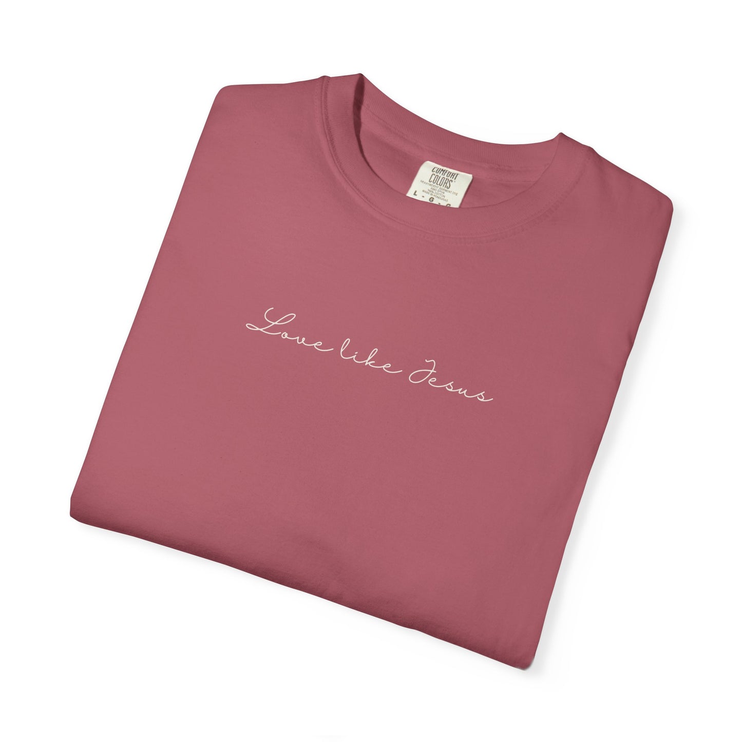 Love of Jesus | Comfort Colors® Protected Christian Streetwear T-Shirt | Faith Tee | Guardian Angels Christian Gift | Christian Apparel