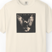 Rise on Wings Tee – Isaiah 40:31 Christian Shirt of Strength & Hope