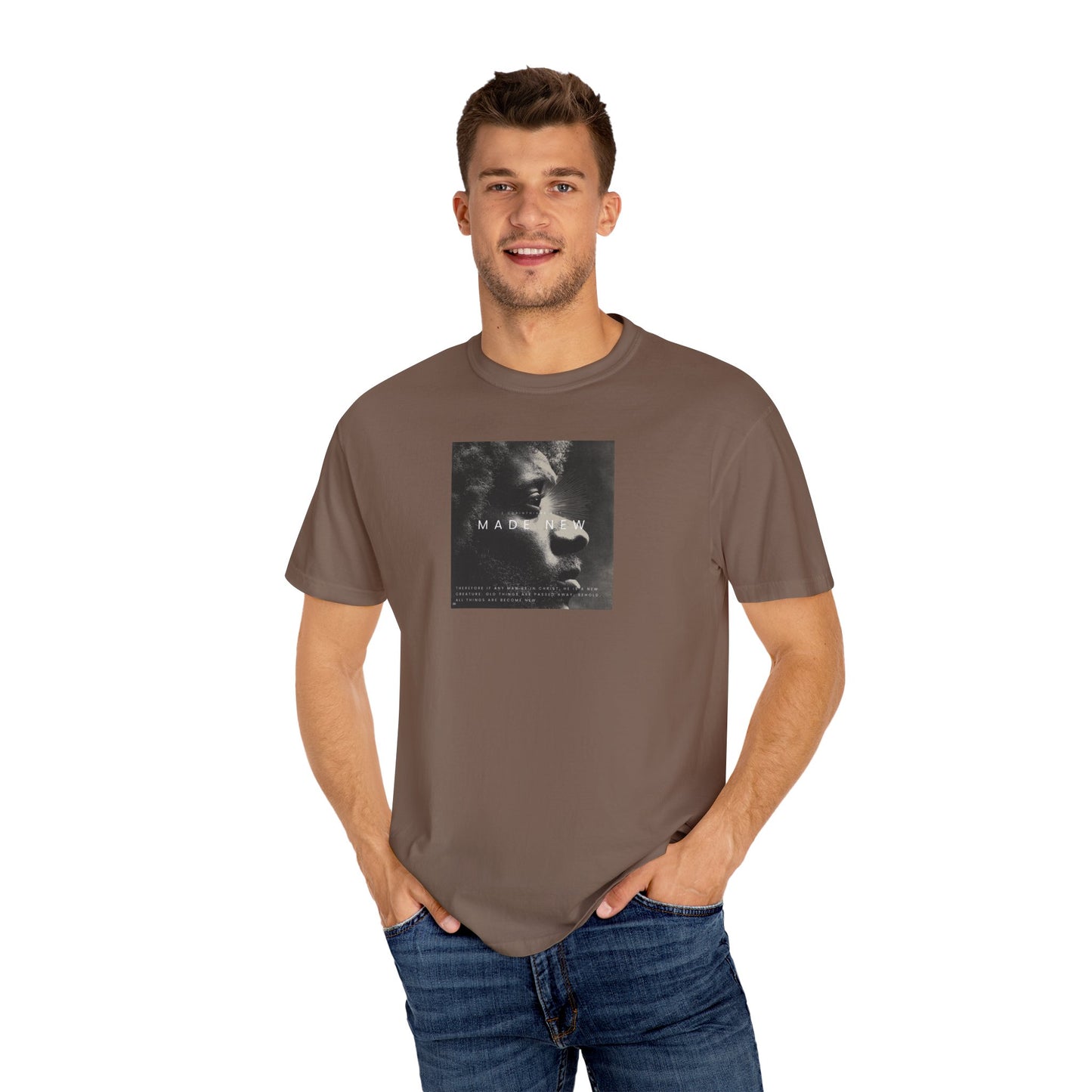 Made New Tee – 2 Corinthians 5:17 Christian Renewal T-Shirt