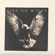 Rise on Wings Tee – Isaiah 40:31 Christian Shirt of Strength & Hope