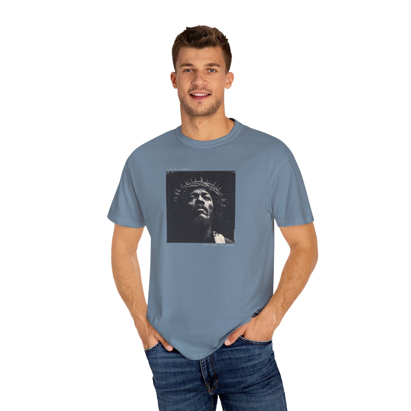 King of Kings T-Shirt – Minimalist Black Jesus Streetwear