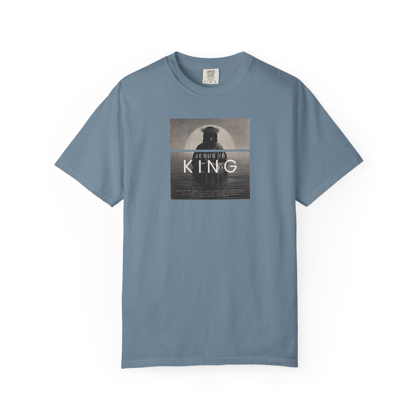 Jesus Is King Tee – Faith-Filled Design with Timeless Style