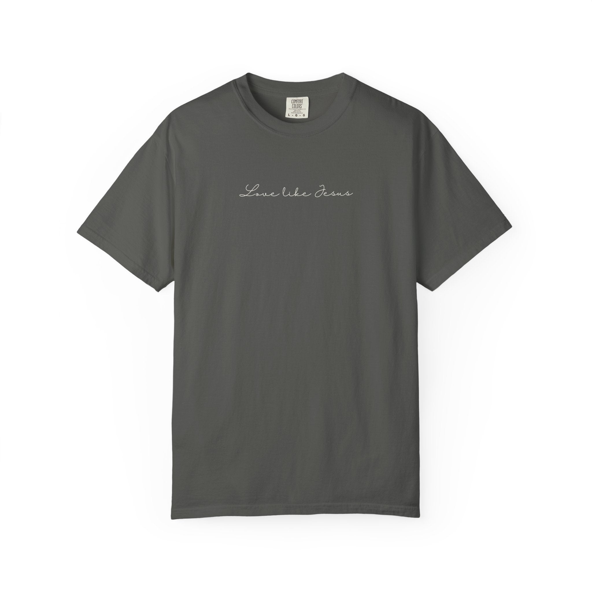 Love of Jesus | Comfort Colors® Protected Christian Streetwear T-Shirt | Faith Tee | Guardian Angels Christian Gift | Christian Apparel