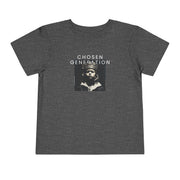 Chosen Generation Toddler Tee – 1 Peter 2:9 Christian Shirt    Asphalt / 2T-Black / 2T-Navy / 2T-Pink / 2T-Dark Heather Grey / 2T 