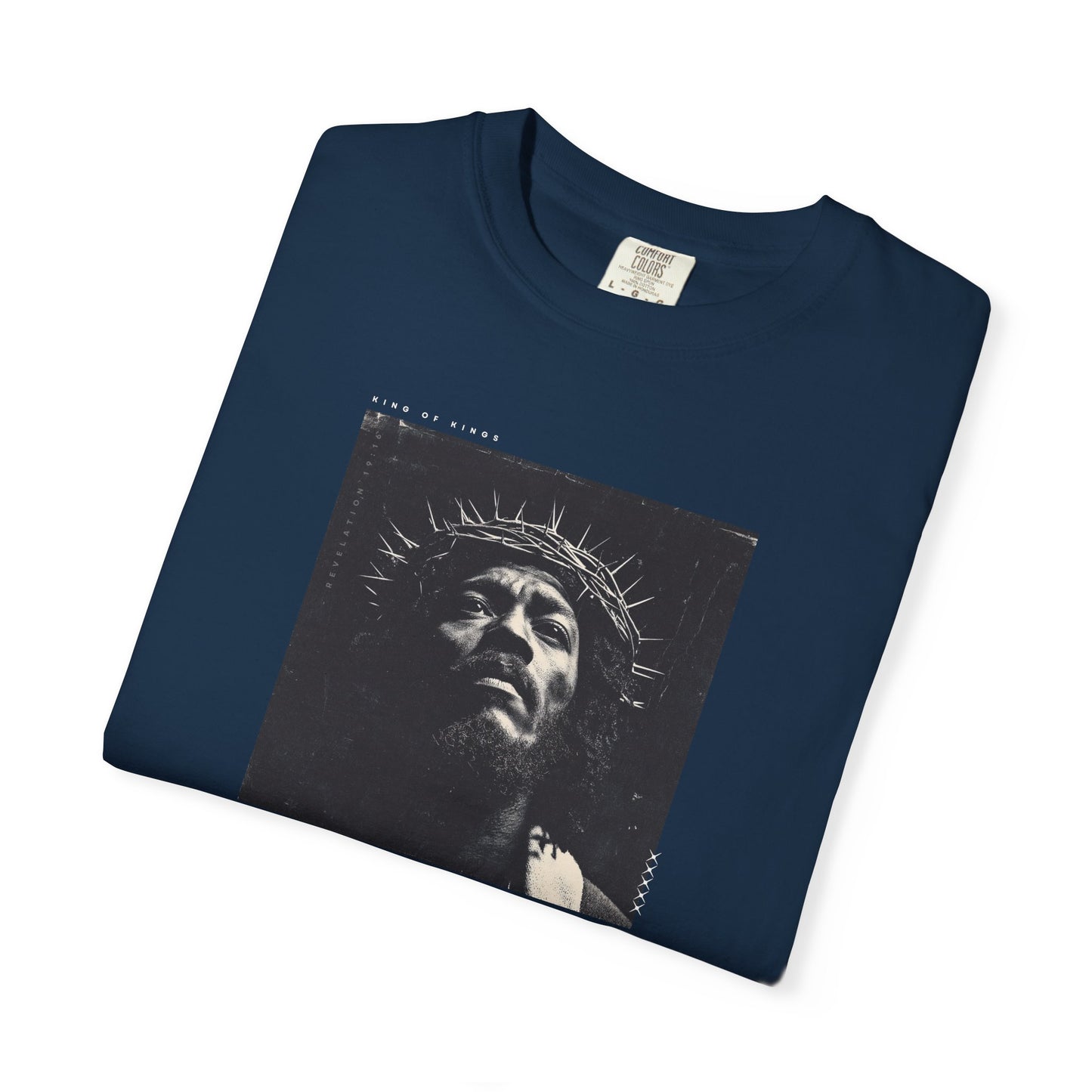 King of Kings T-Shirt – Minimalist Black Jesus Streetwear