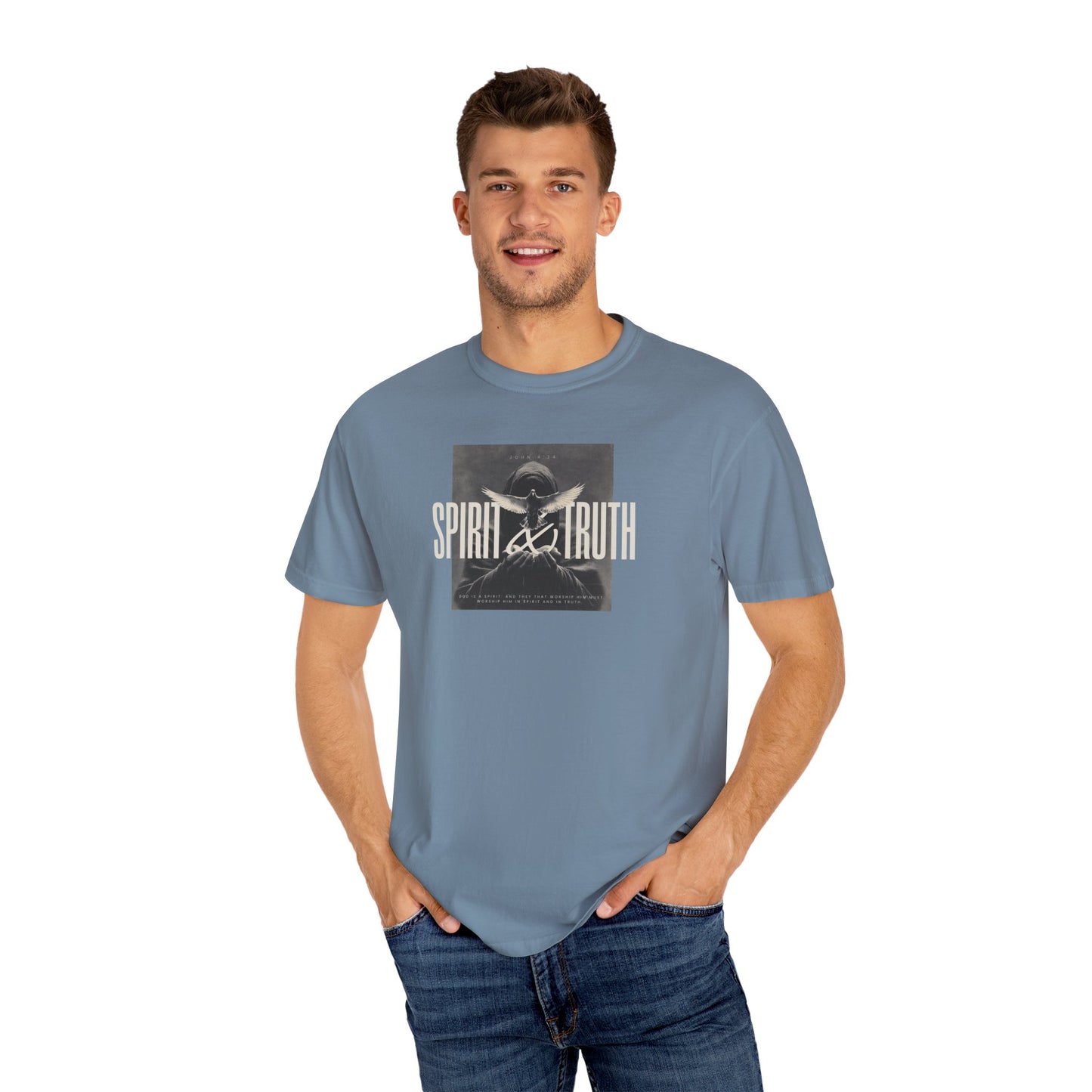 Spirit & Truth Tee – John 4:24 Christian Shirt