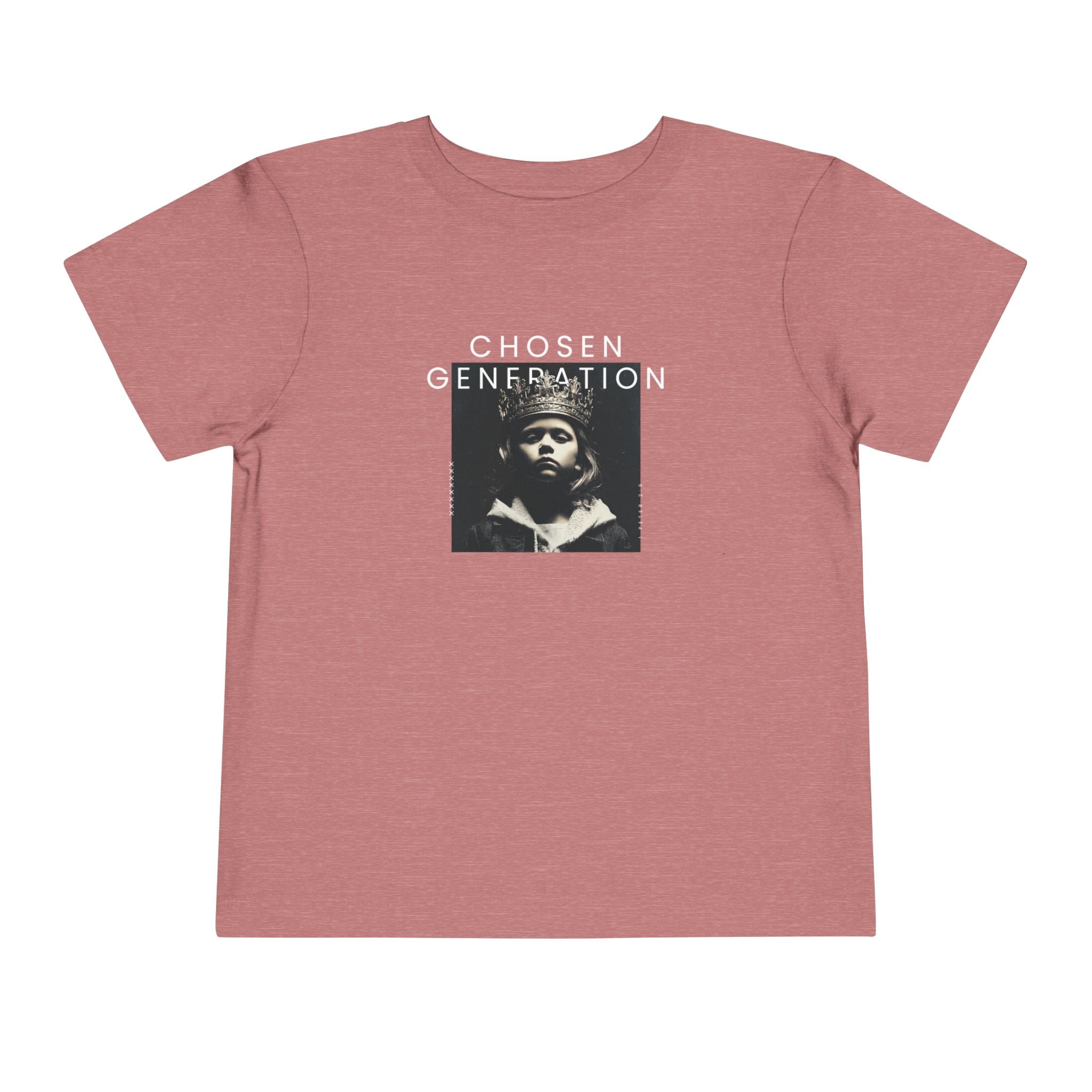 Chosen Generation Toddler Tee – 1 Peter 2:9 Christian Shirt