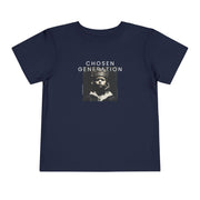 Chosen Generation Toddler Tee – 1 Peter 2:9 Christian Shirt    Asphalt / 2T-Black / 2T-Navy / 2T-Pink / 2T-Dark Heather Grey / 2T 