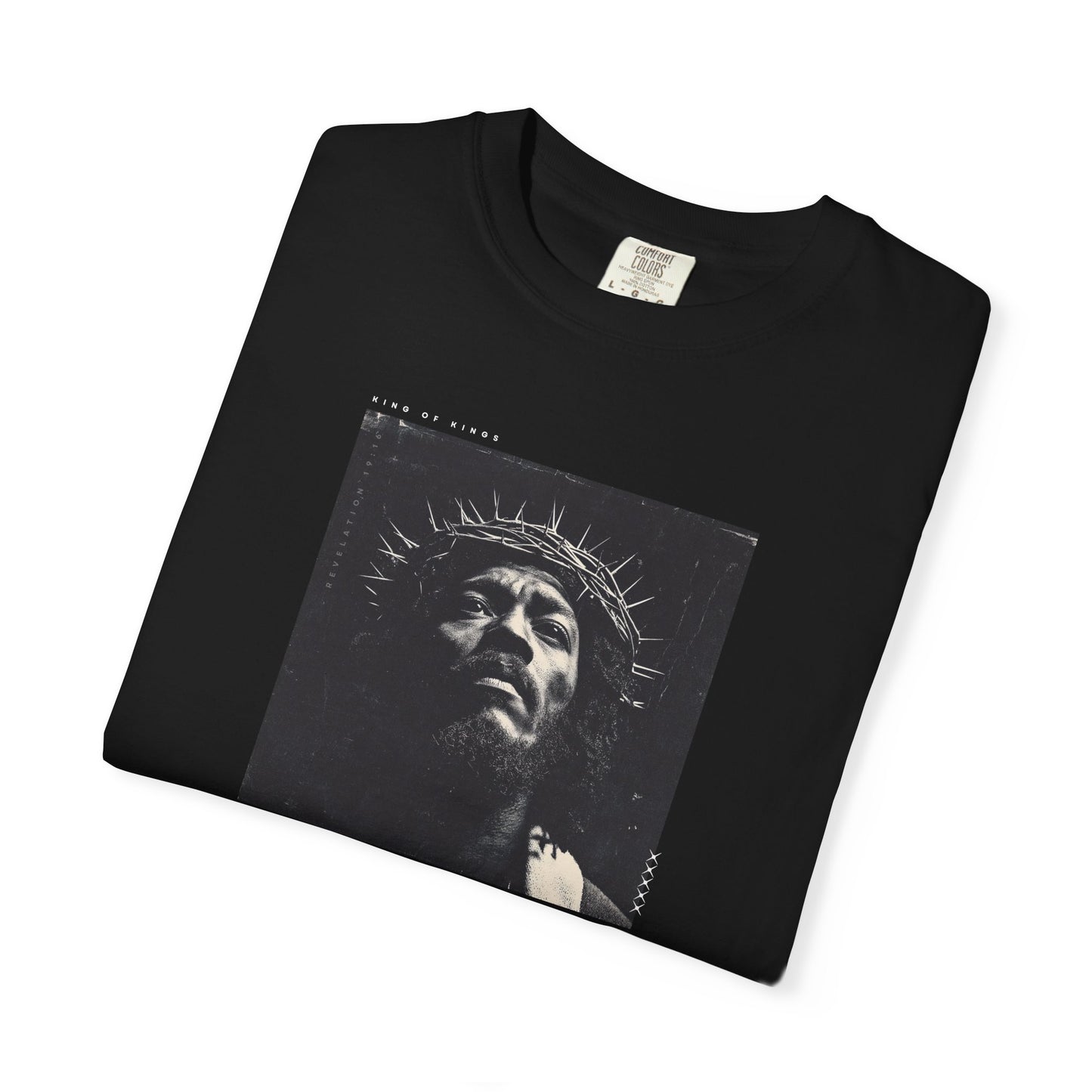 King of Kings T-Shirt – Minimalist Black Jesus Streetwear