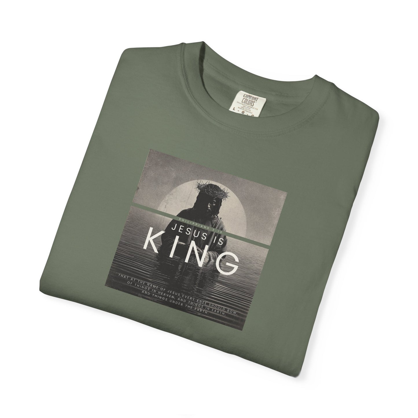 Jesus Is King Tee – Faith-Filled Design with Timeless Style
