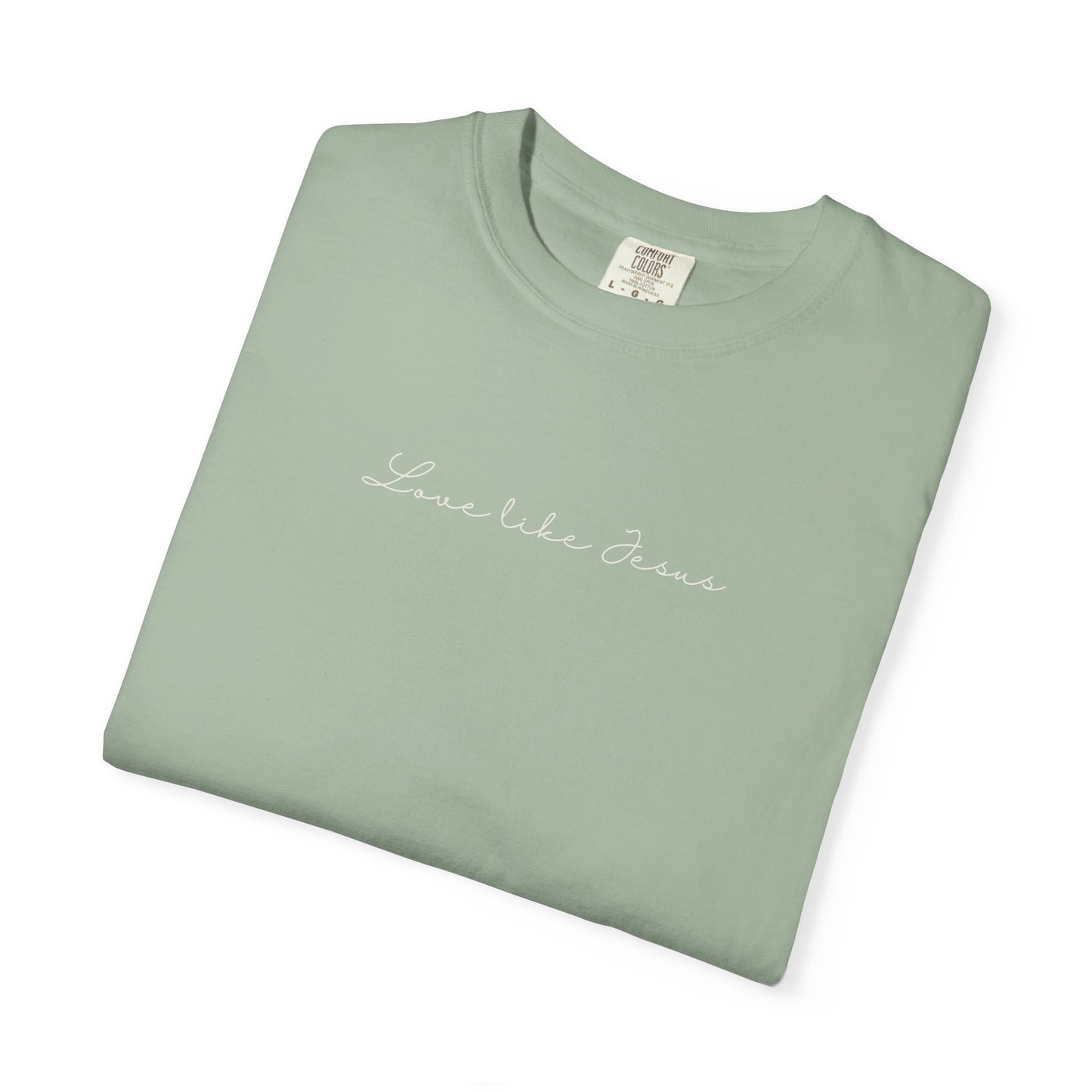 Love of Jesus | Comfort Colors® Protected Christian Streetwear T-Shirt | Faith Tee | Guardian Angels Christian Gift | Christian Apparel