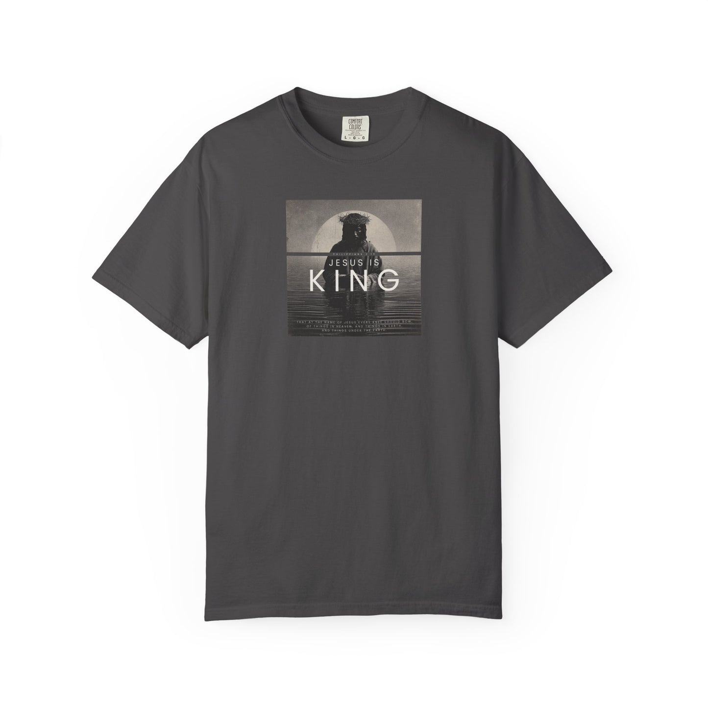 Jesus Is King Tee – Faith-Filled Design with Timeless Style